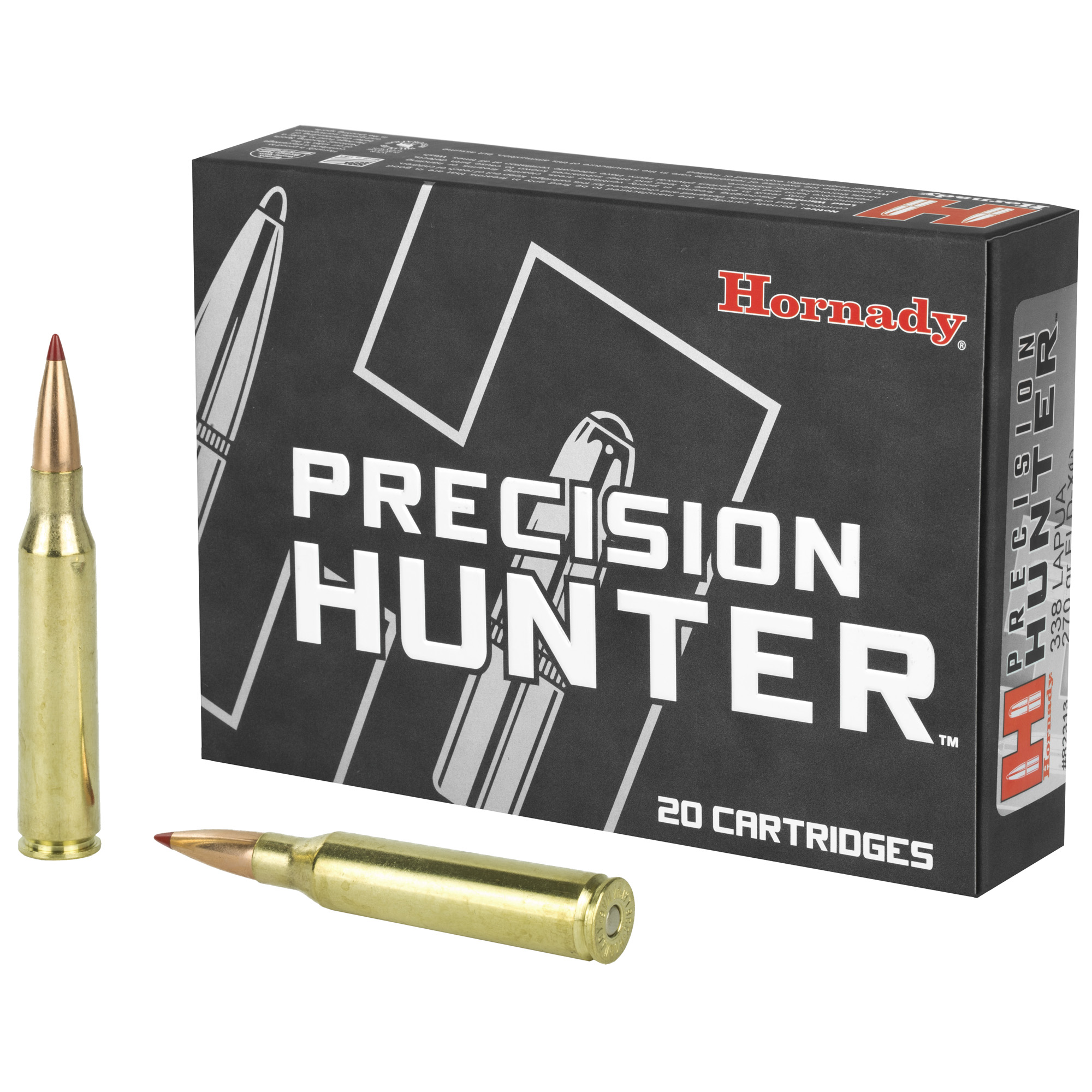 Hornady Ph 338lap 270 Grain ELD-X 20/120 bulk ammo product image