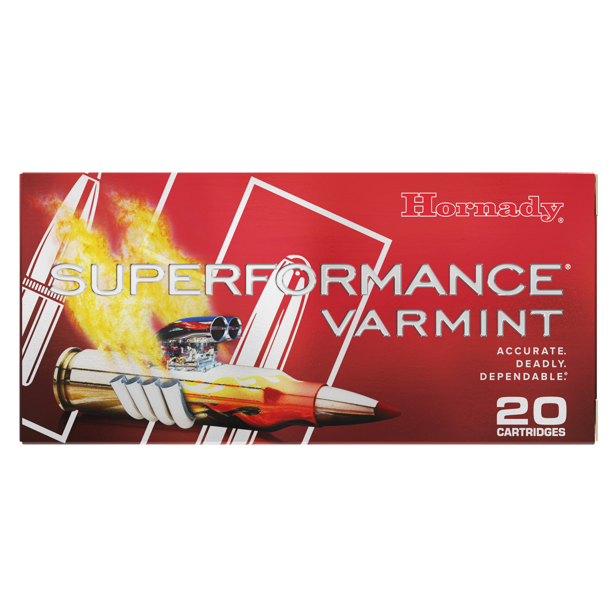 Hornady Sf 243 Wssm 75 Grain V-MAX 20/200 bulk ammo product image