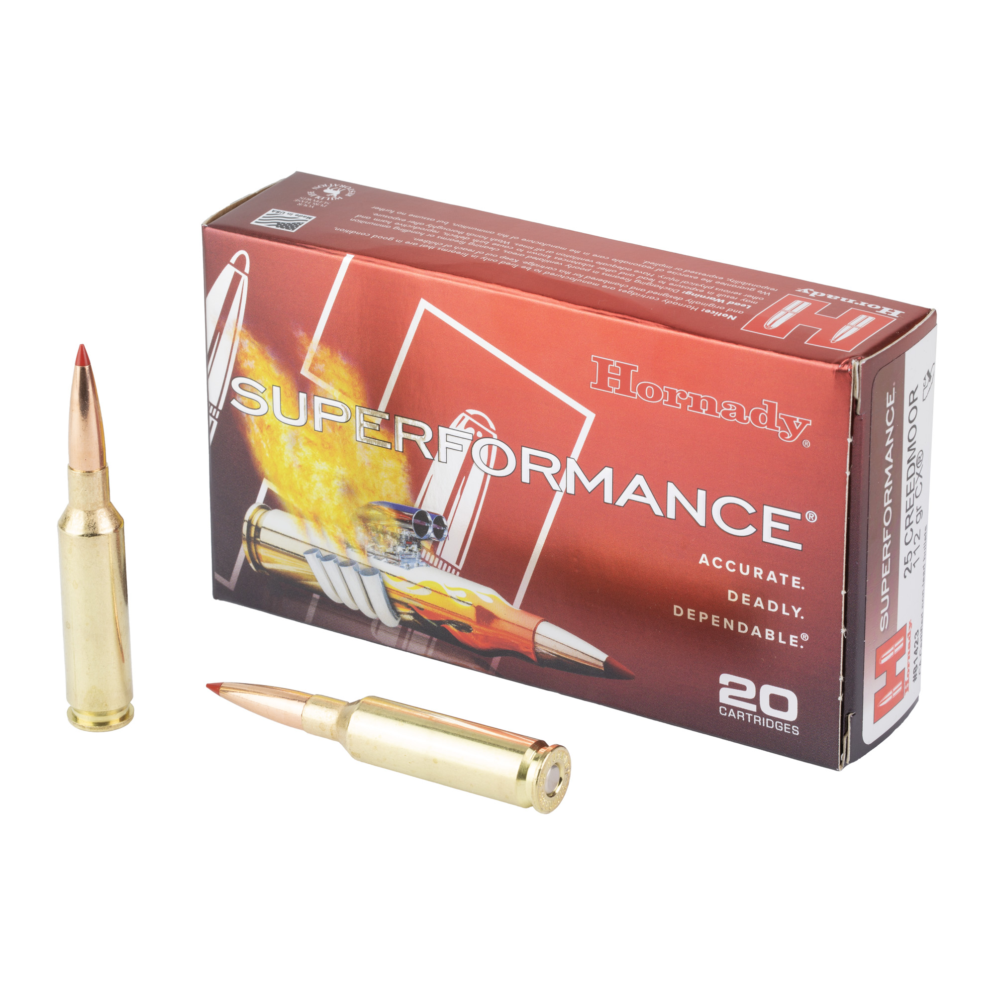 Hornady Sf 25creed 112 Grain CX 20/200 bulk ammo product image