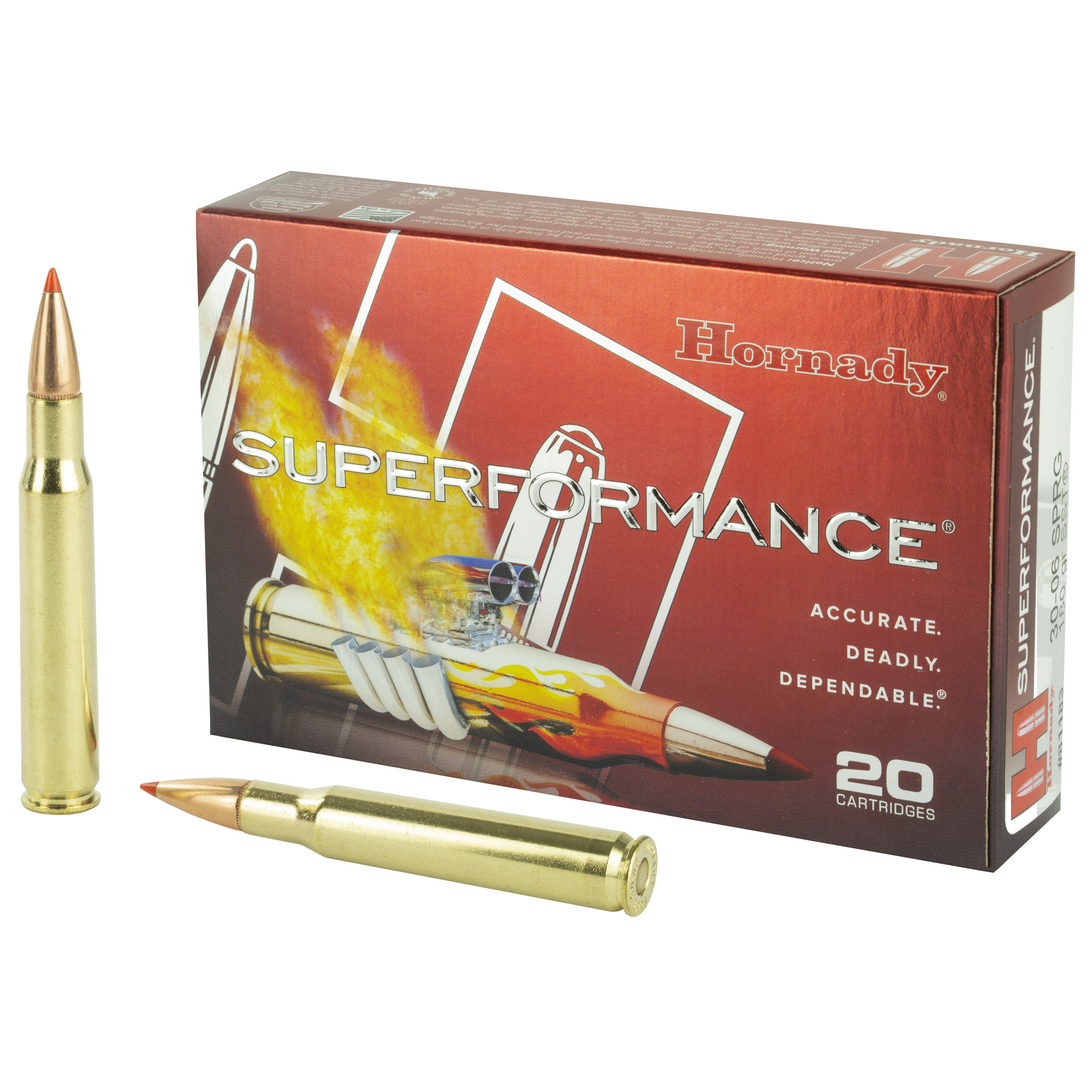 Hornady Sf 30-06 180 Grain SST 20/200 bulk ammo product image