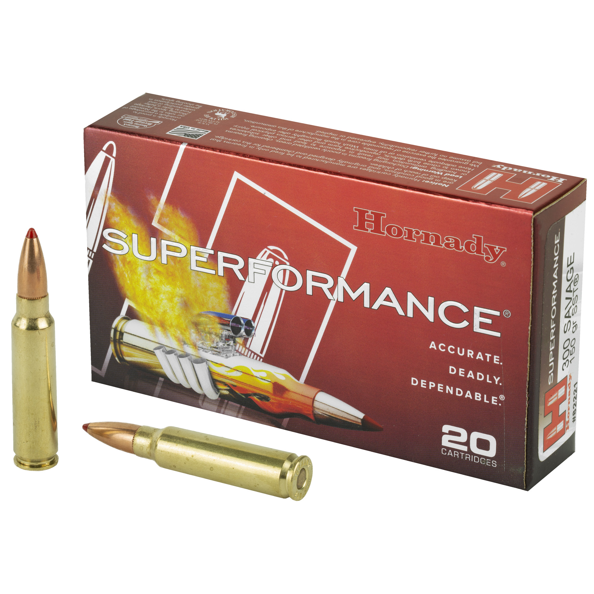 Hornady Sf 300savage 150 Grain SST 20/200 bulk ammo product image