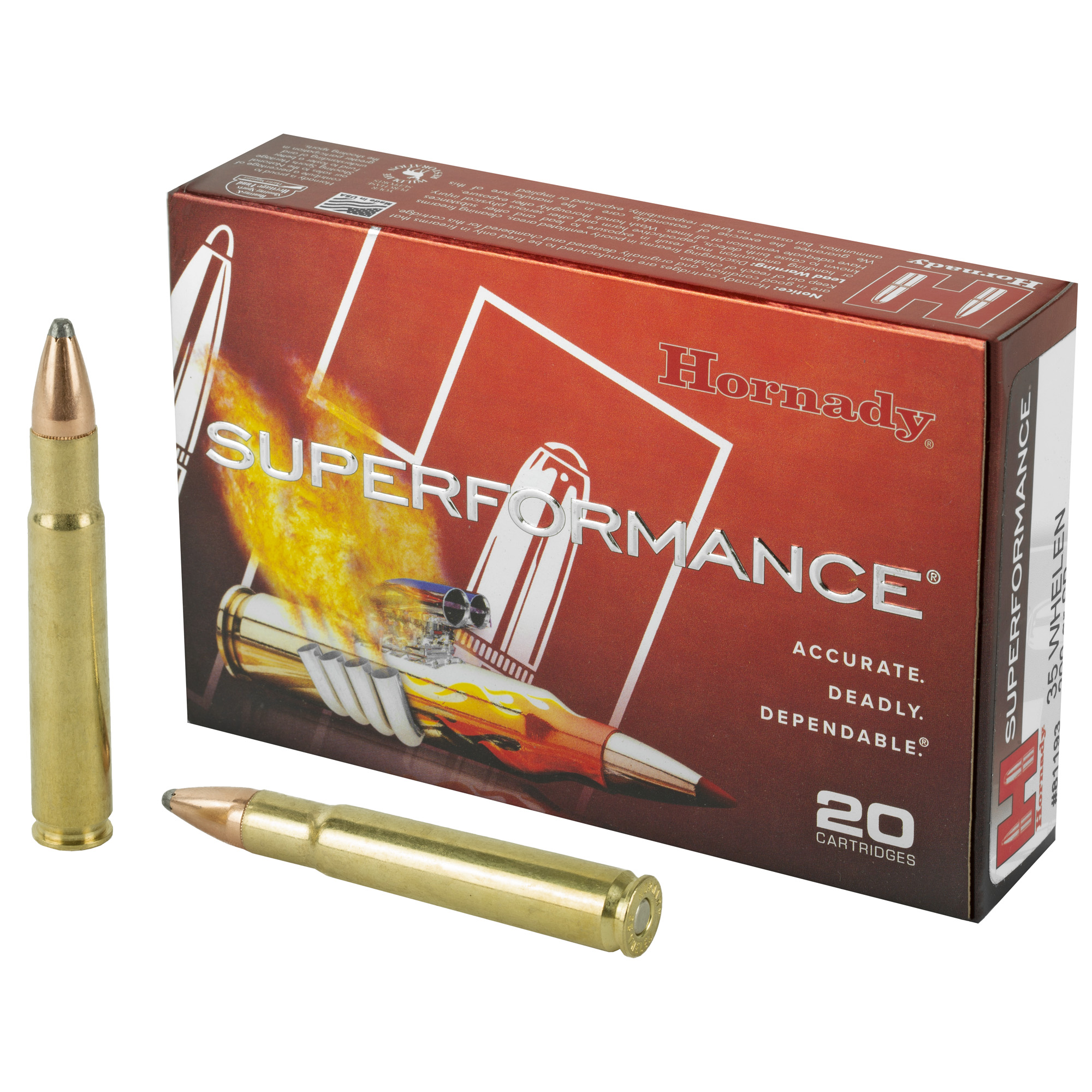 Hornady Sf 35 Whelen 200 Grain SP 20/200 bulk ammo product image