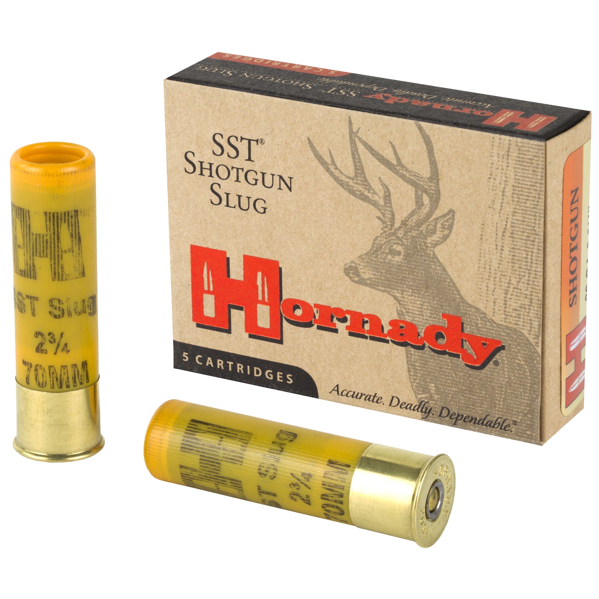 Hornady SST 20 Gauge 2.75″ Sabot Slug 5/100 bulk ammo product image