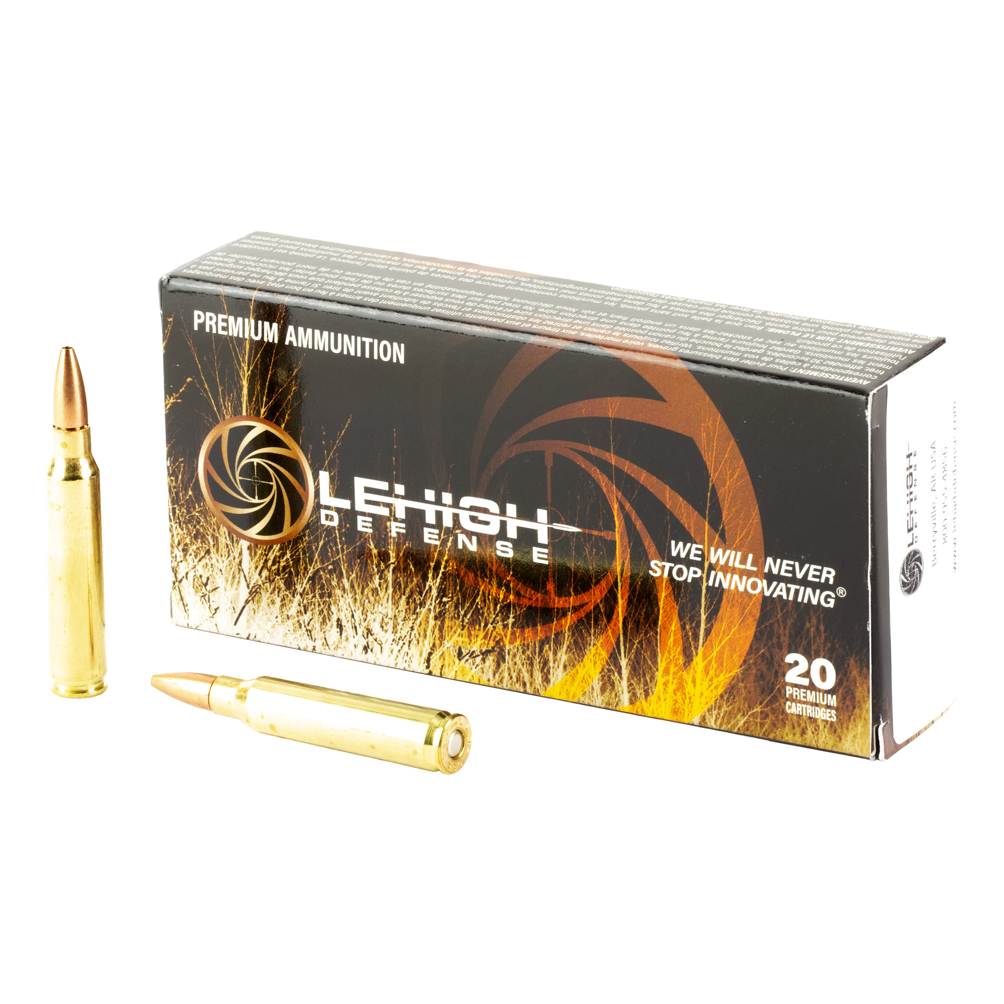 Lehigh Ctrl Chaos 223rem 62 Grain 20/200 bulk ammo product image