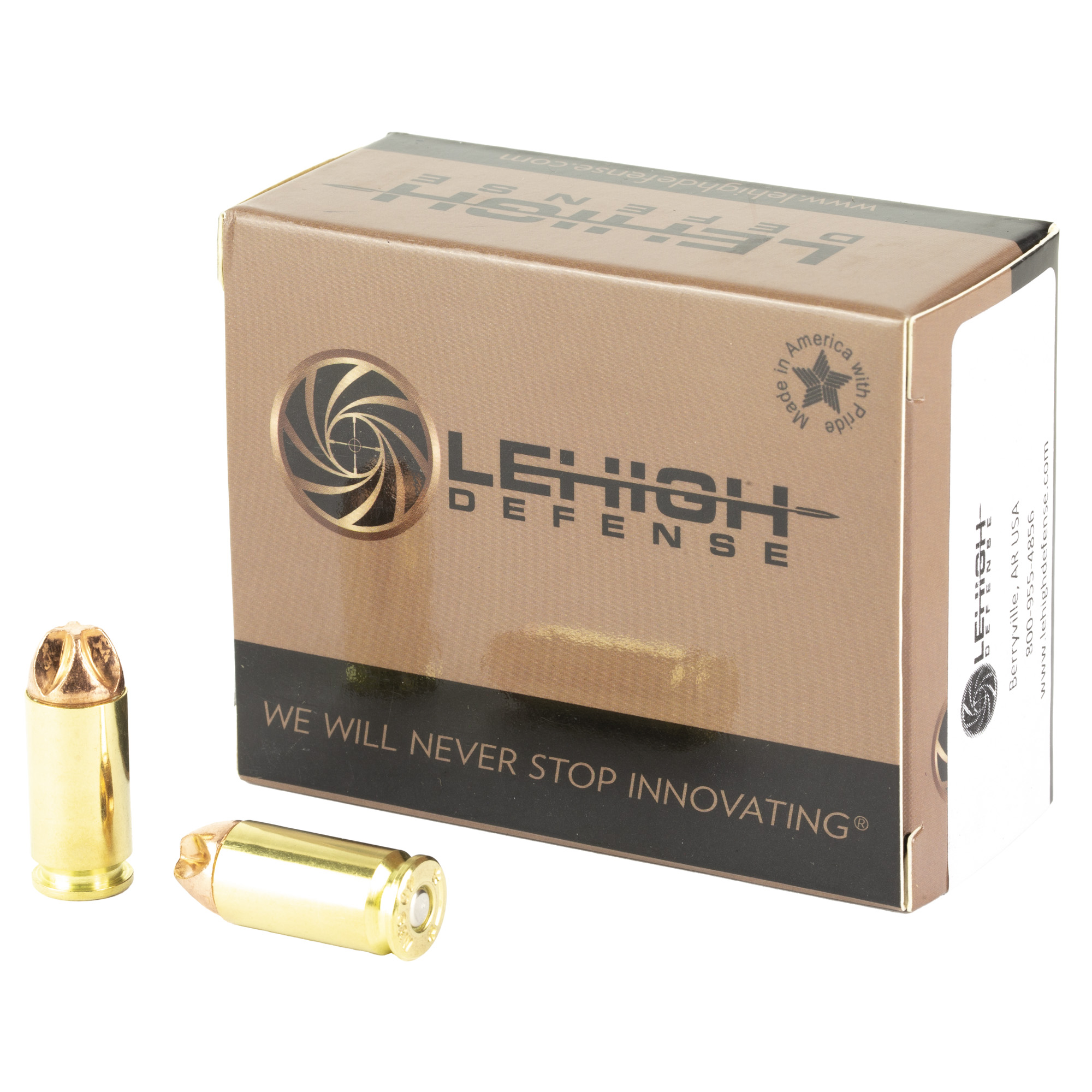 Lehigh Xtrm Dfns .40s&w 115 Grain 20/200 bulk ammo product image