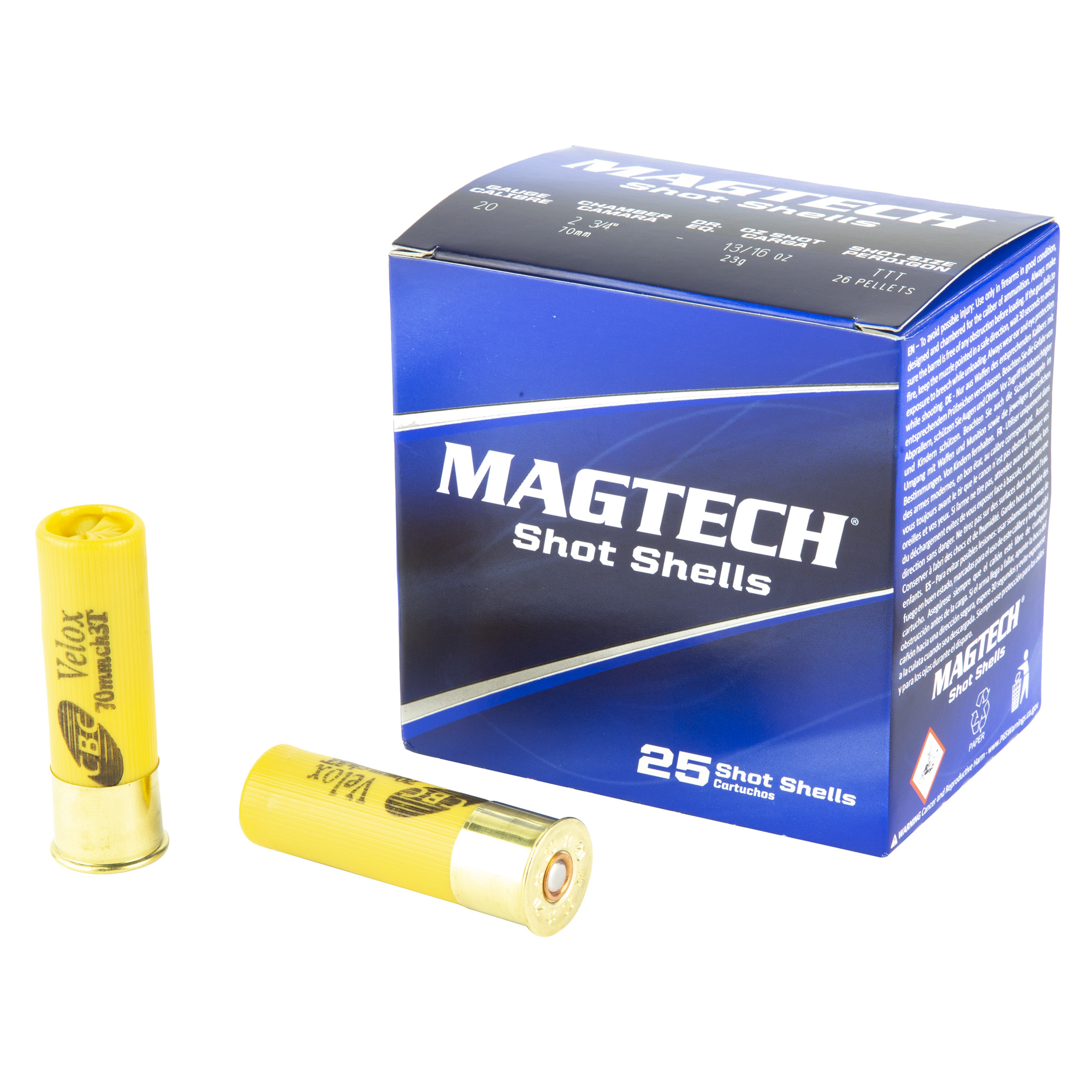 Magtech 20 Gauge 2.75″ Ttt 25/250 bulk ammo product image