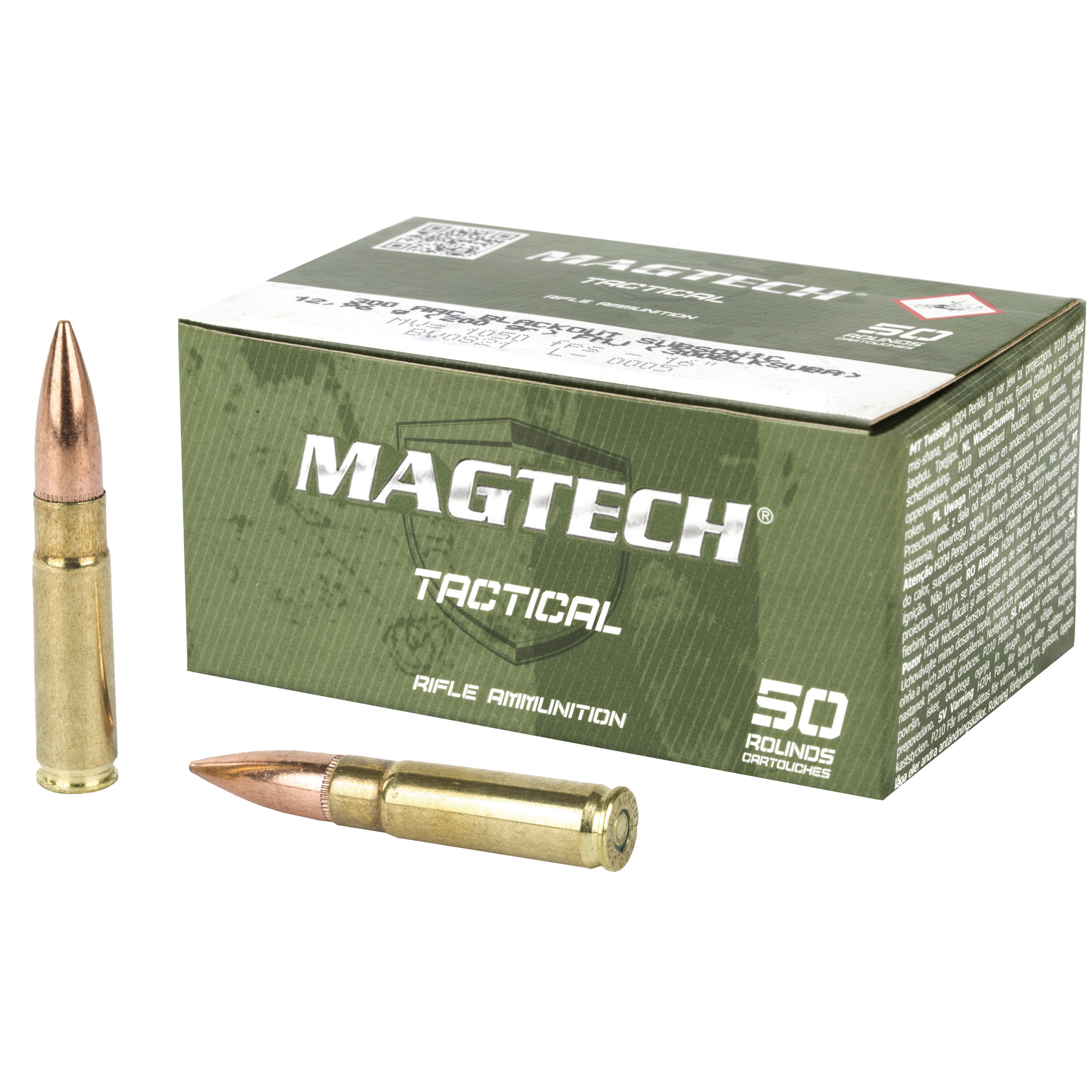 Magtech 300 BLK 200 Grain FMJ Subsonic 50/1000 bulk ammo product image
