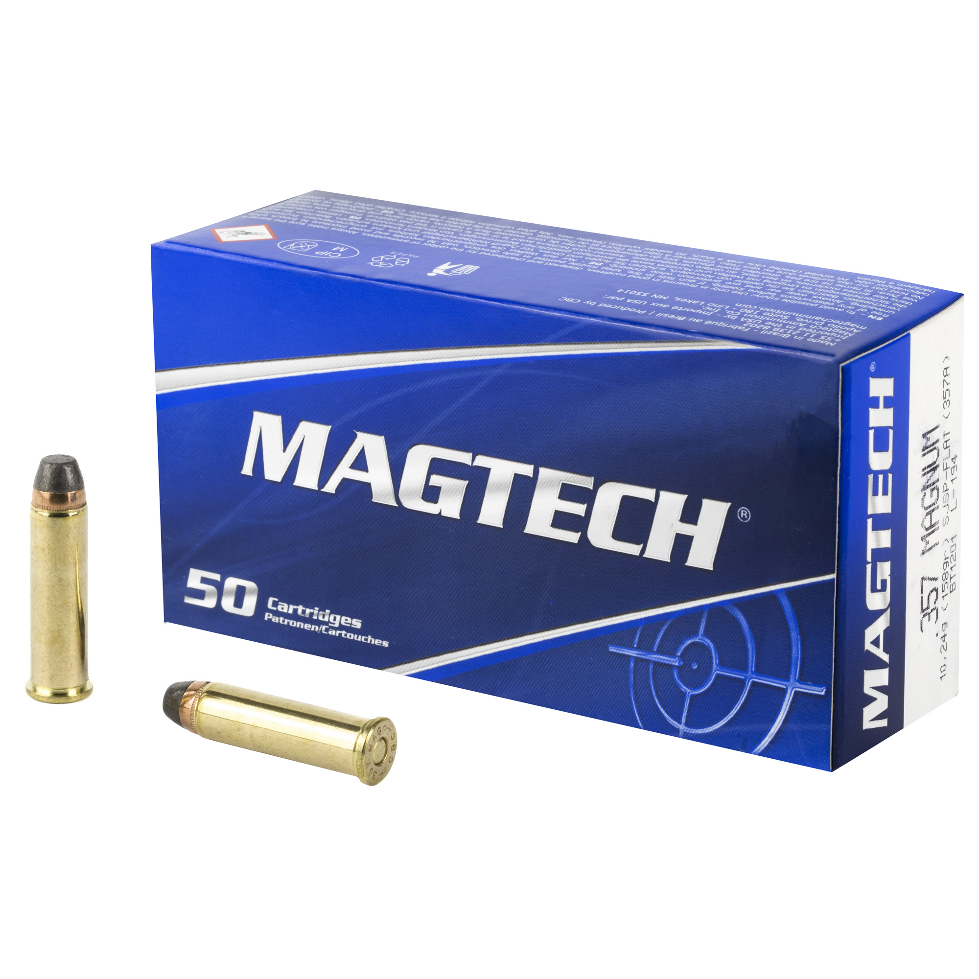 Magtech 357mag 158 Grain JSP 50/1000 bulk ammo product image