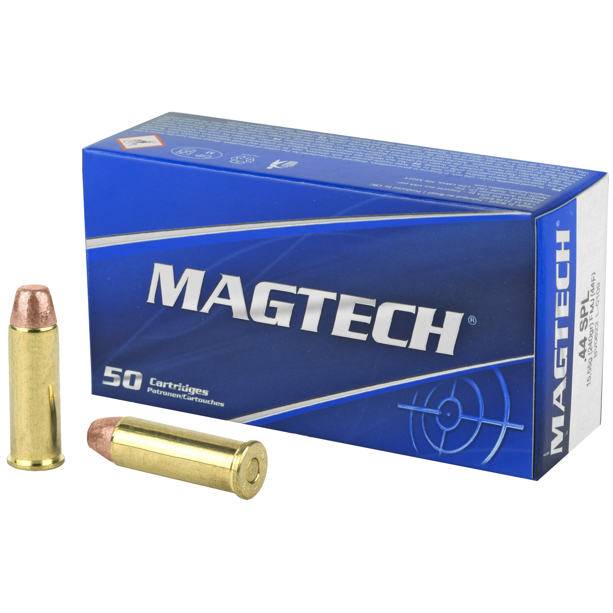 Magtech 44 Spl 240 Grain FMJ 50/1000 bulk ammo product image