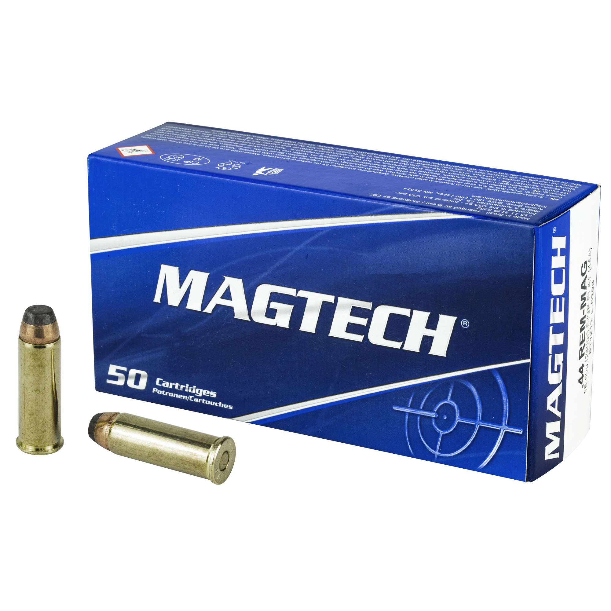Magtech 44mag 240 Grain JSP 50/1000 bulk ammo product image