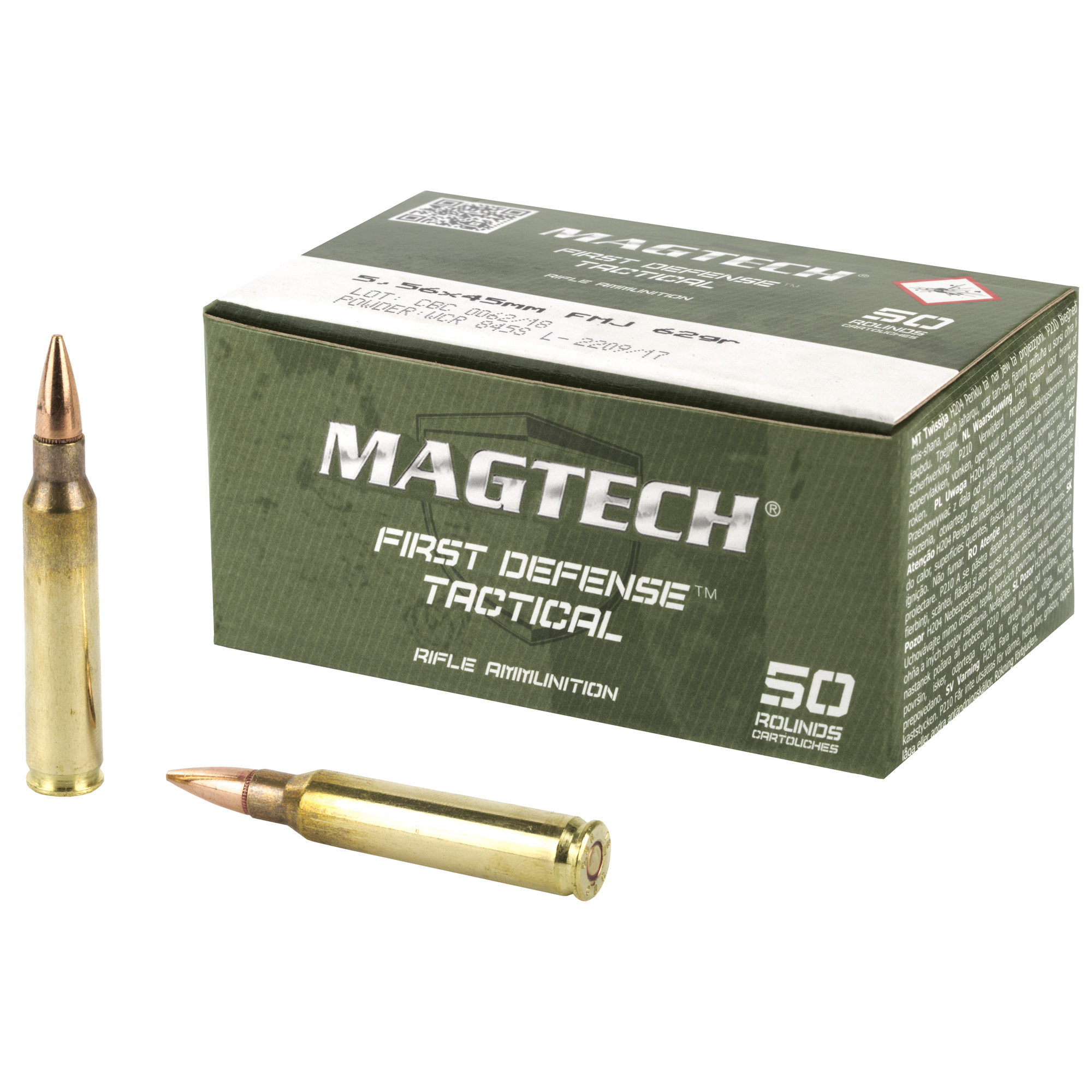 Magtech Cbc 556nato 62 Grain FMJ 50/1000 bulk ammo product image