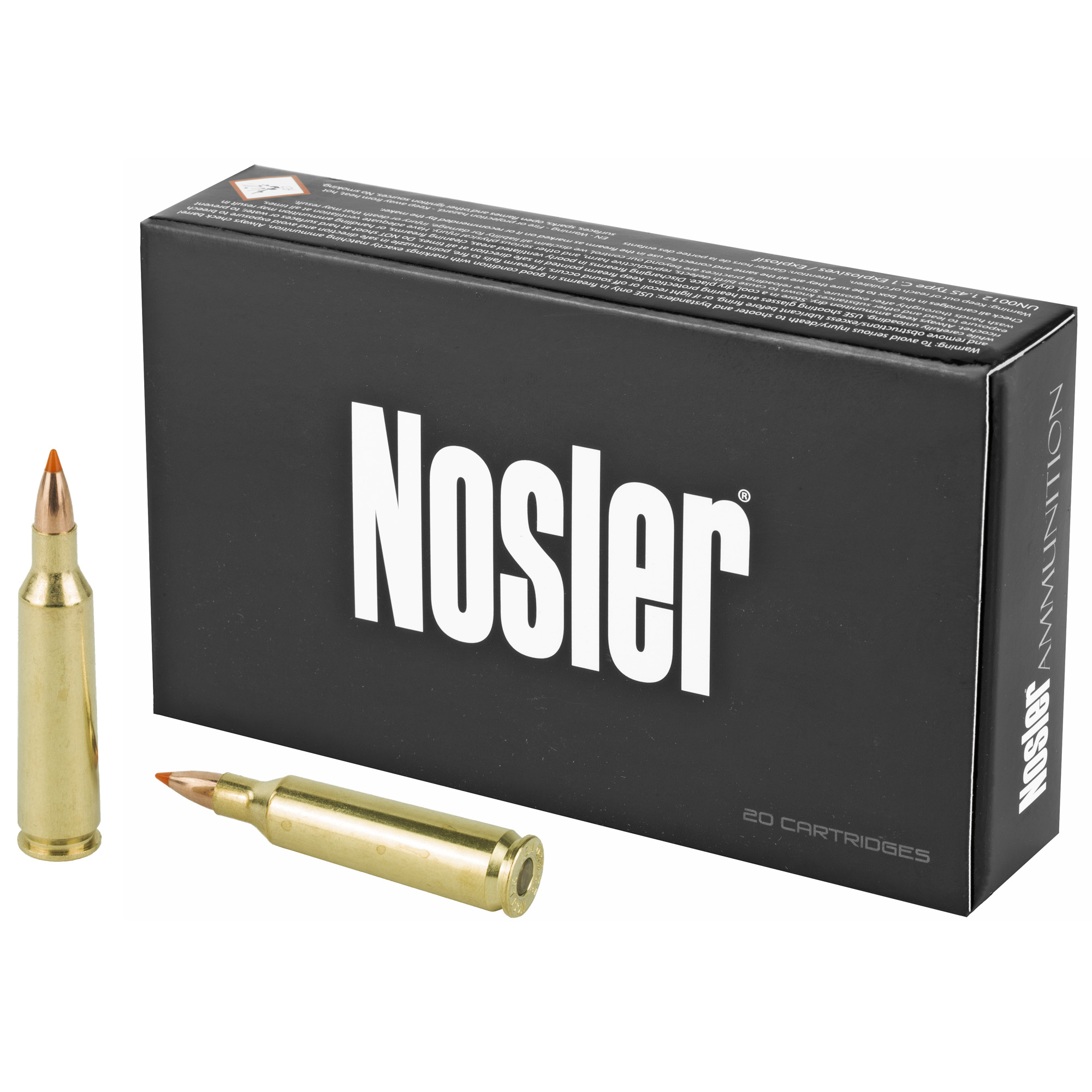 Nosler 22-250 55 Grain BT 20/200 bulk ammo product image