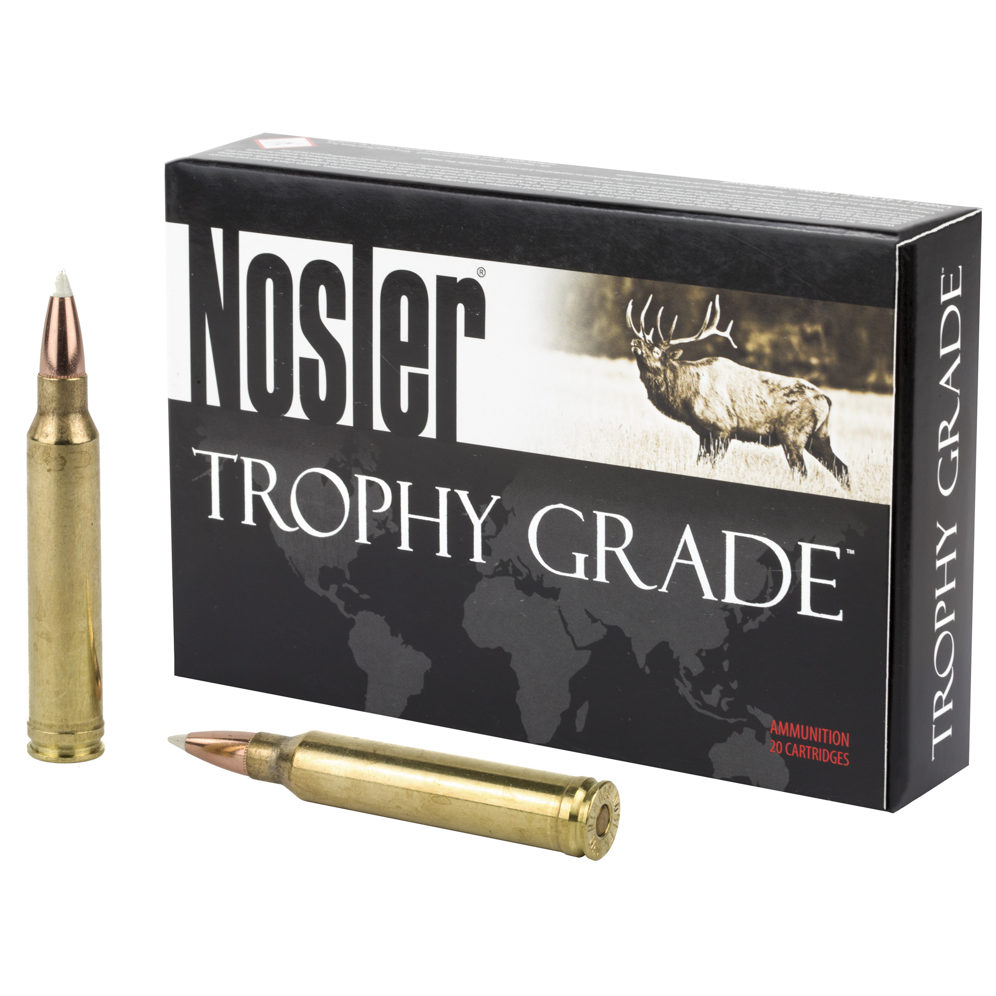 Nosler 300win 180 Grain Ab 20/200 bulk ammo product image