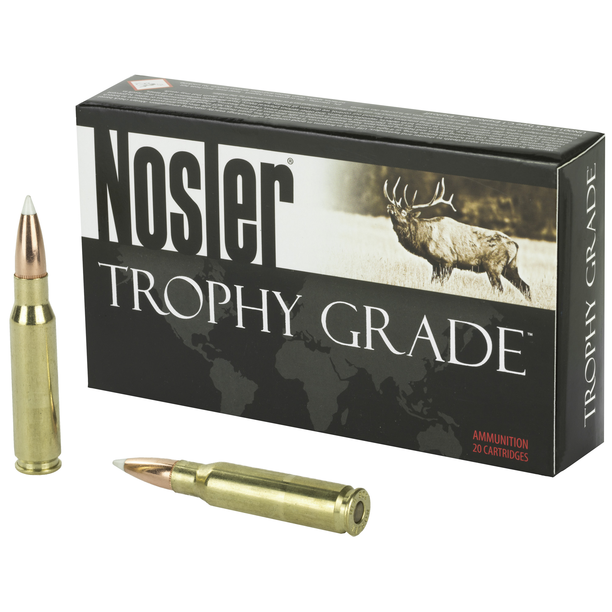 Nosler 308win 165 Grain Ab 20/200 bulk ammo product image