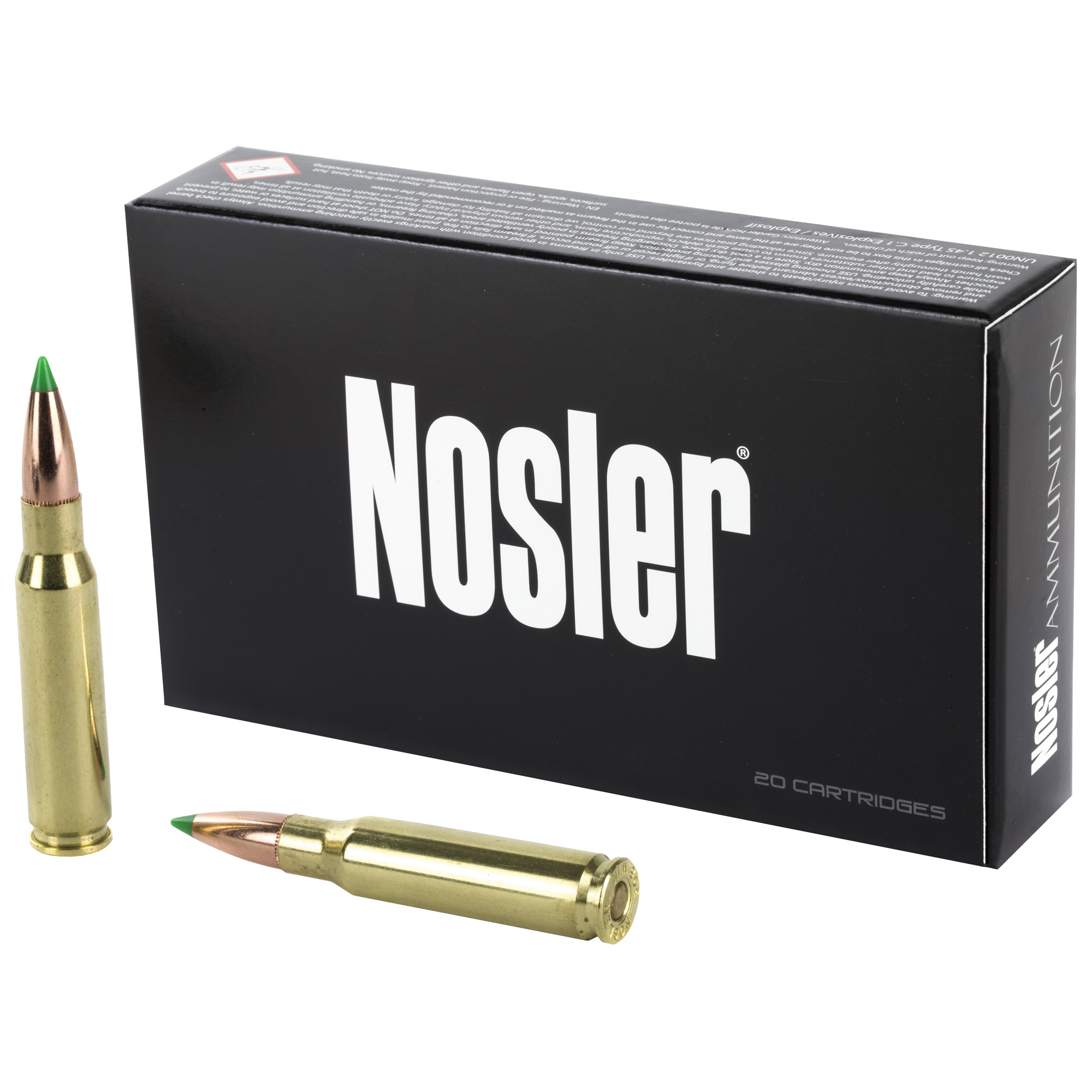 Nosler 308win 165 Grain BT Hunt 20/200 bulk ammo product image