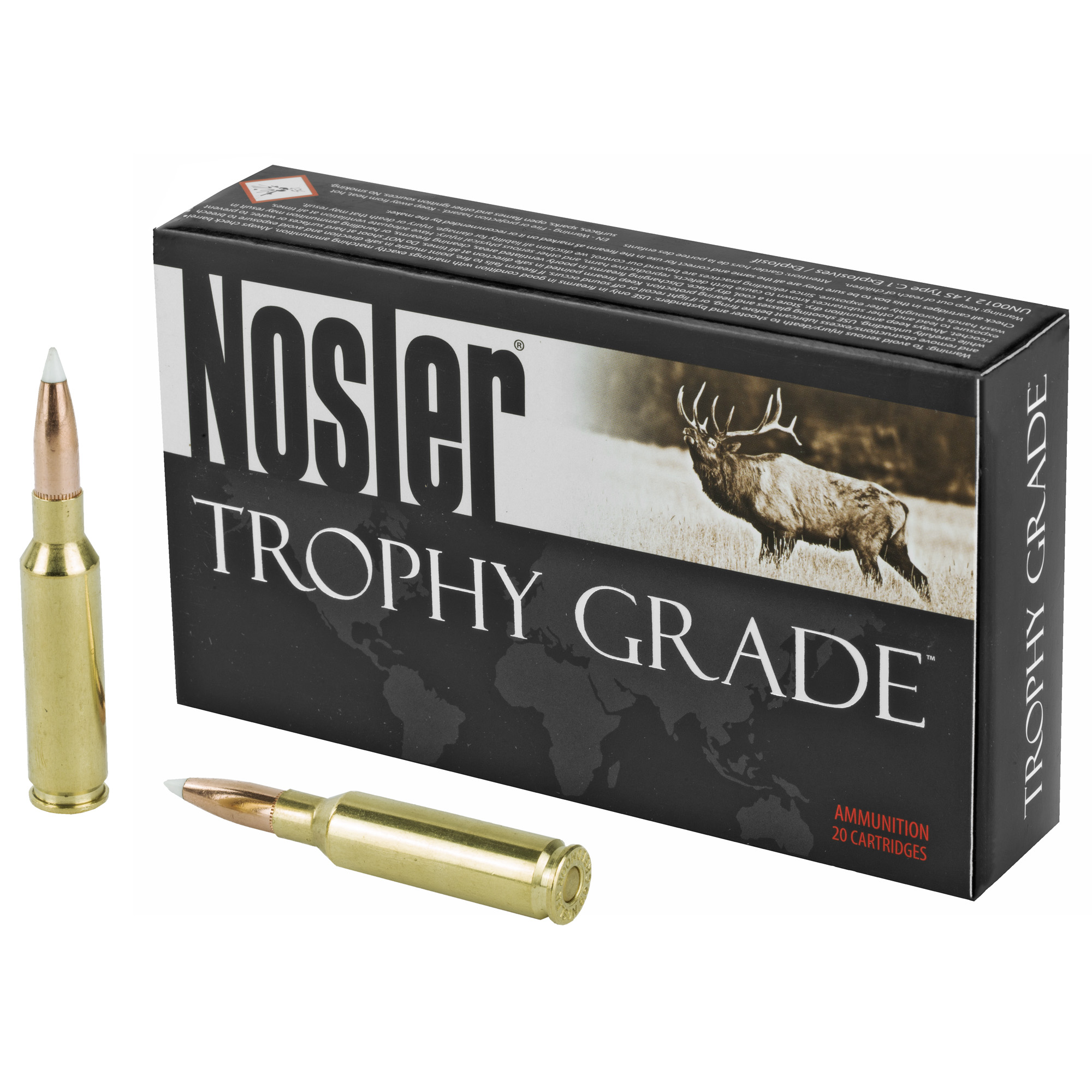 Nosler 6.5 Creedmoor 140 Grain Ab 20/200 bulk ammo product image