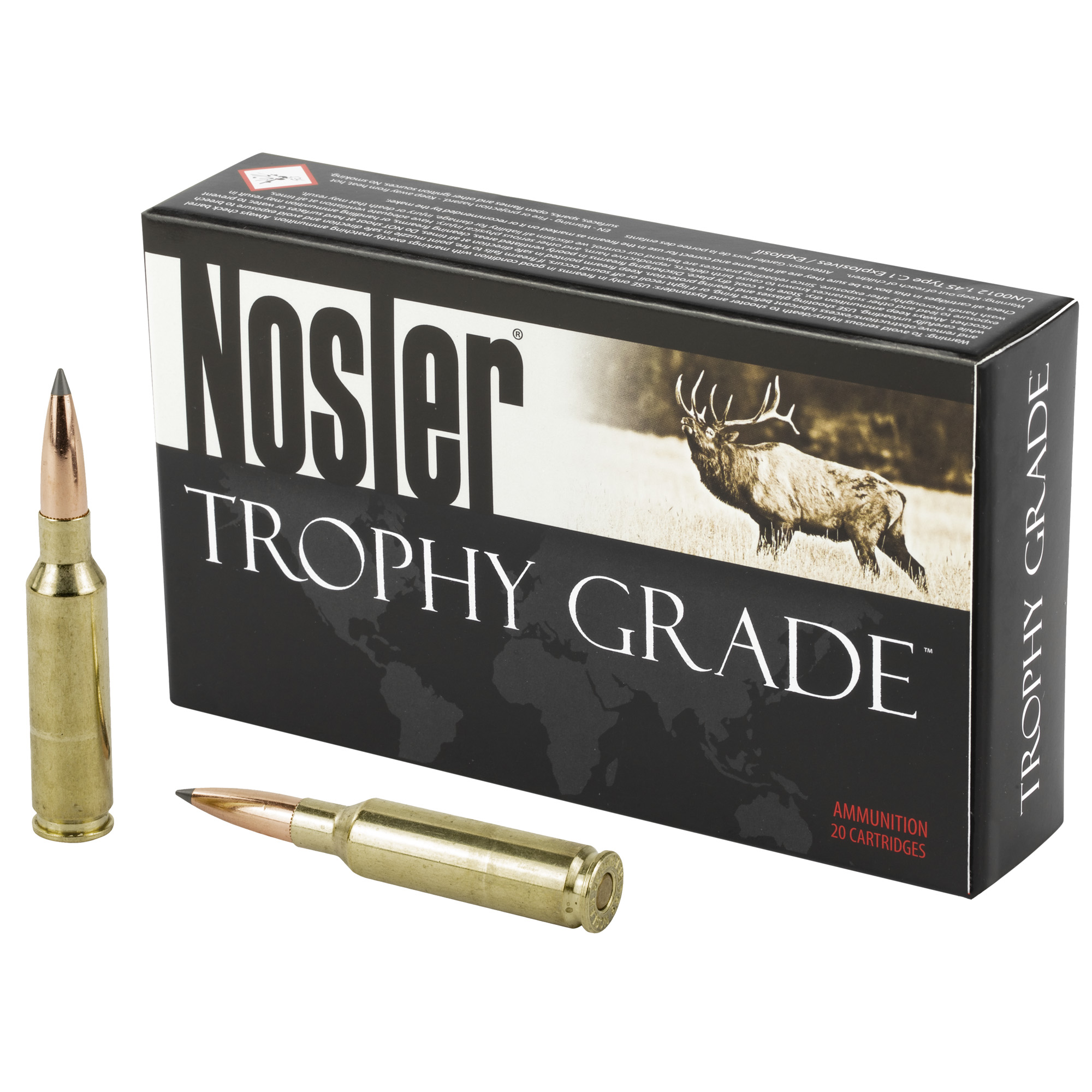 Nosler 6.5 Creedmoor 142 Grain Ab LR 20/200 bulk ammo product image