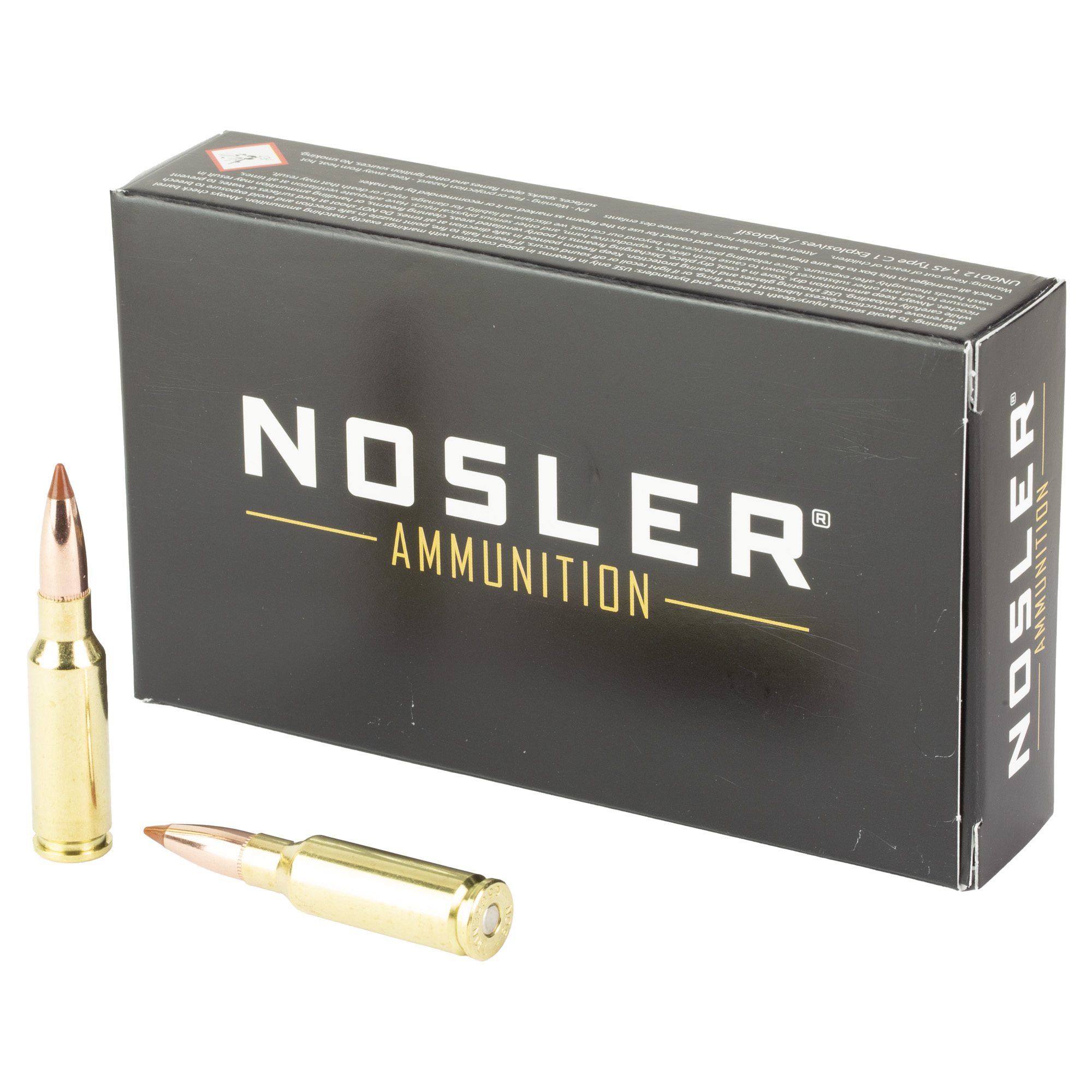 Nosler 6.5 Grendel 120 Grain BT 20/200 bulk ammo product image