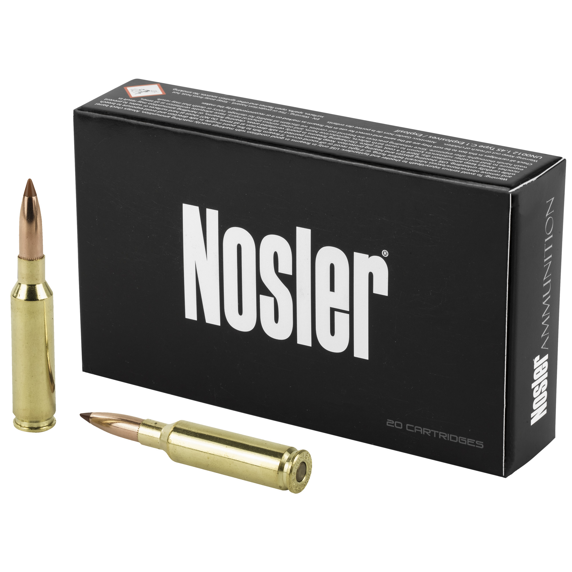Nosler 6.5mm Creed 120 Grain BT 20/200 bulk ammo product image