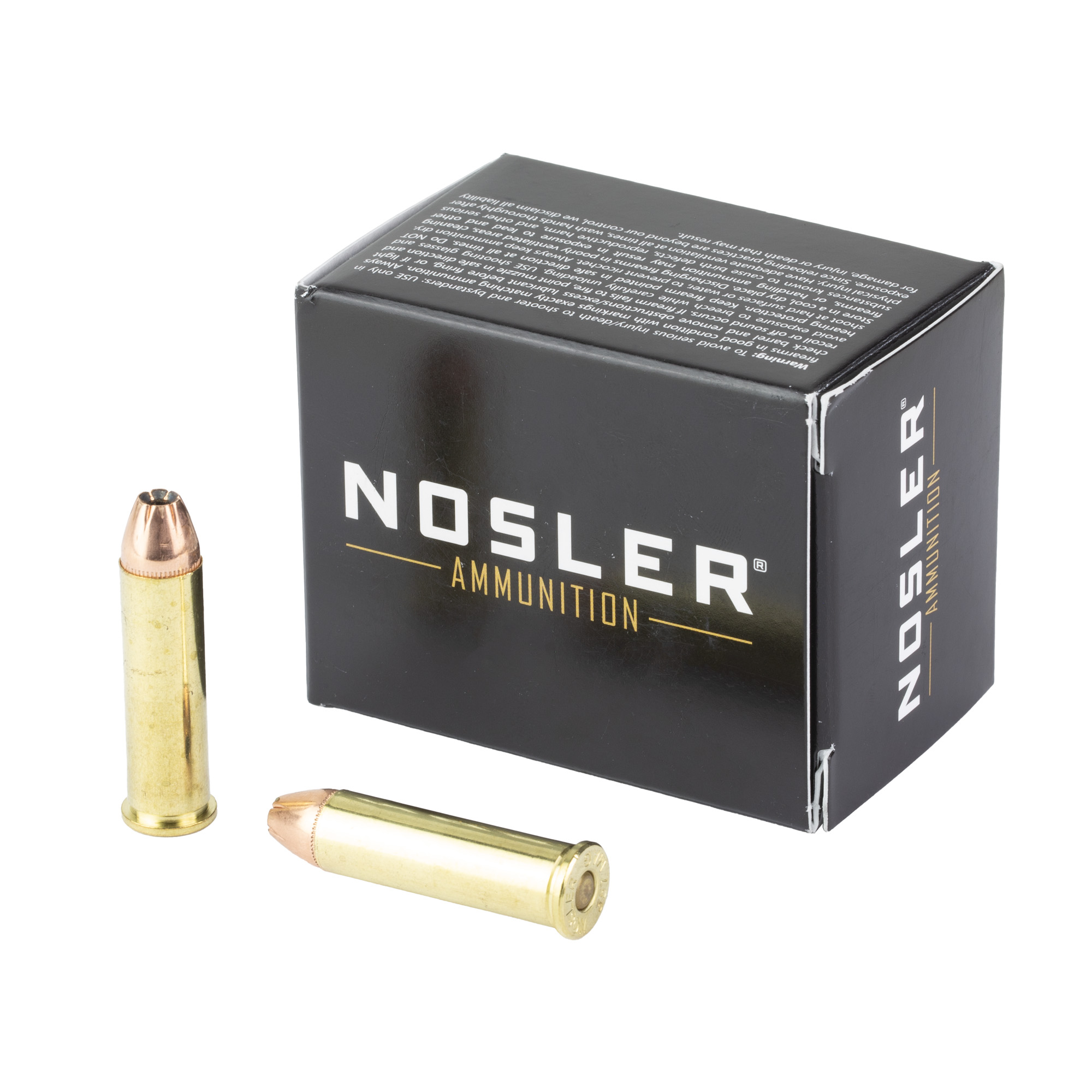 Nosler Asp 357mag 125 Grain JHP 20/400 bulk ammo product image