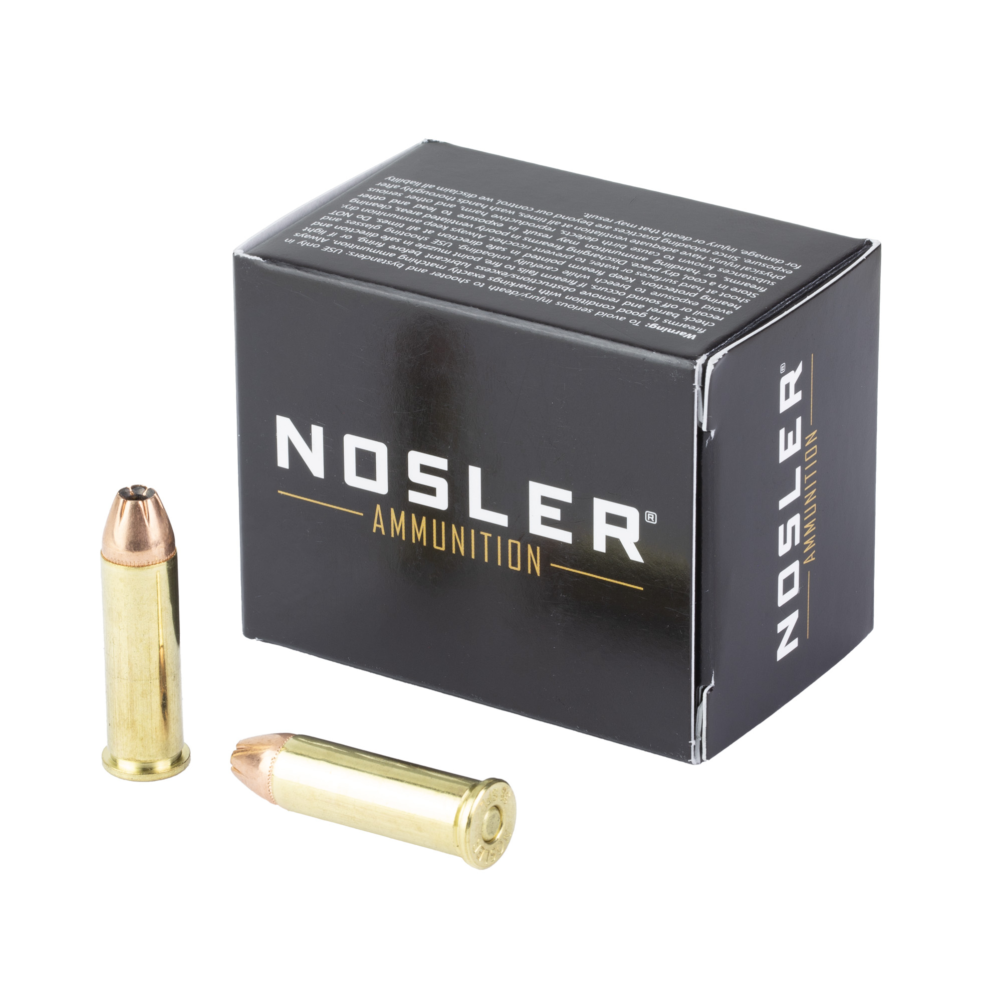 Nosler Asp 38 Spcl 125 Grain JHP 20/400 bulk ammo product image