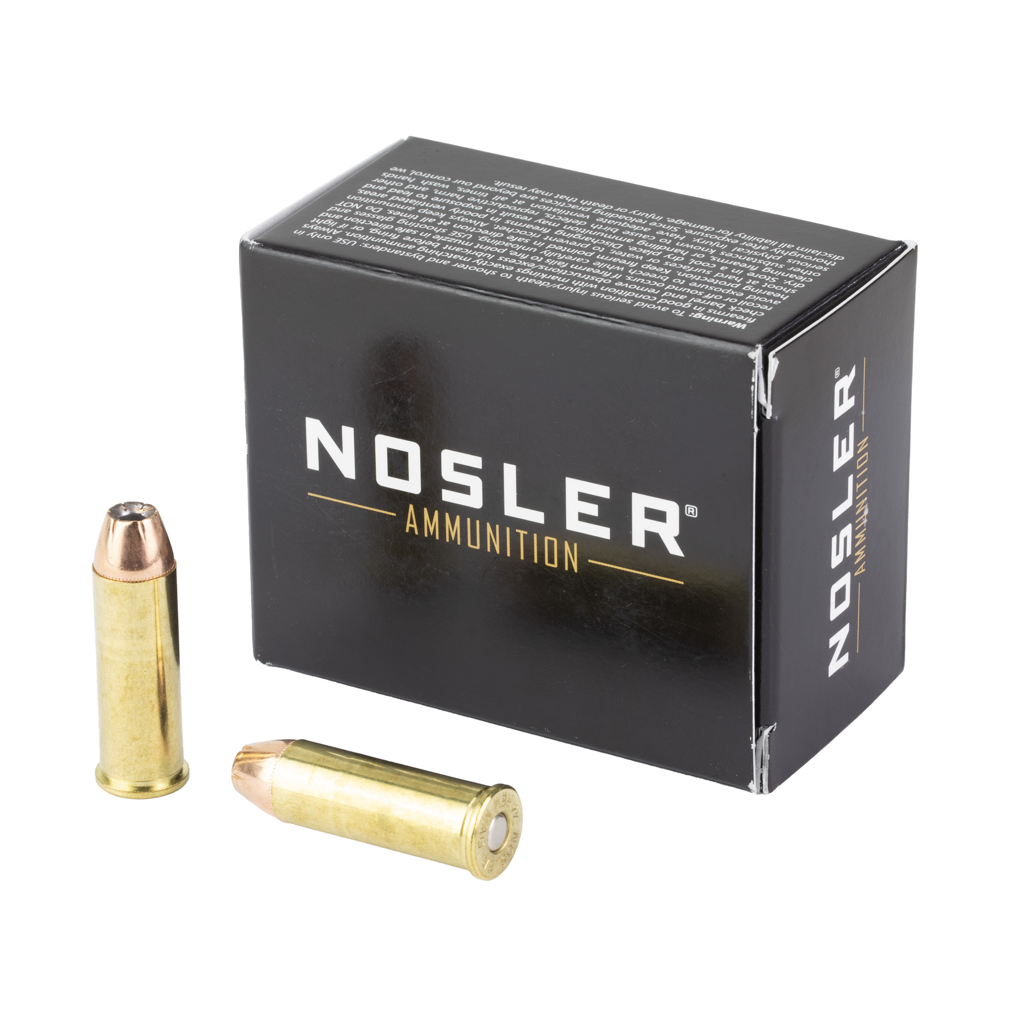 Nosler Asp 44 Mag 240 Grain JHP 20/400 bulk ammo product image