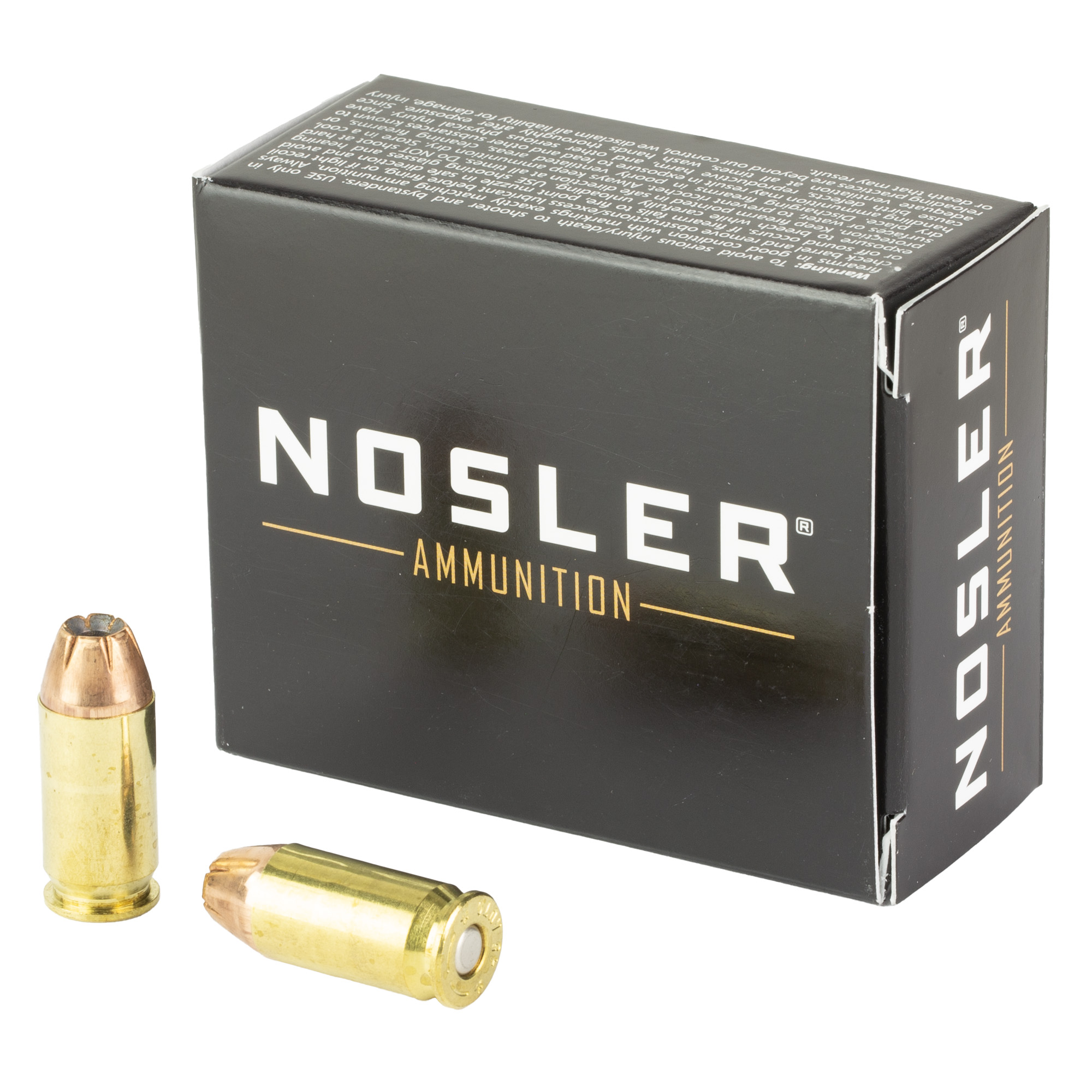 Nosler Asp 45 ACP 230 Grain Hg JHP 20/400 bulk ammo product image