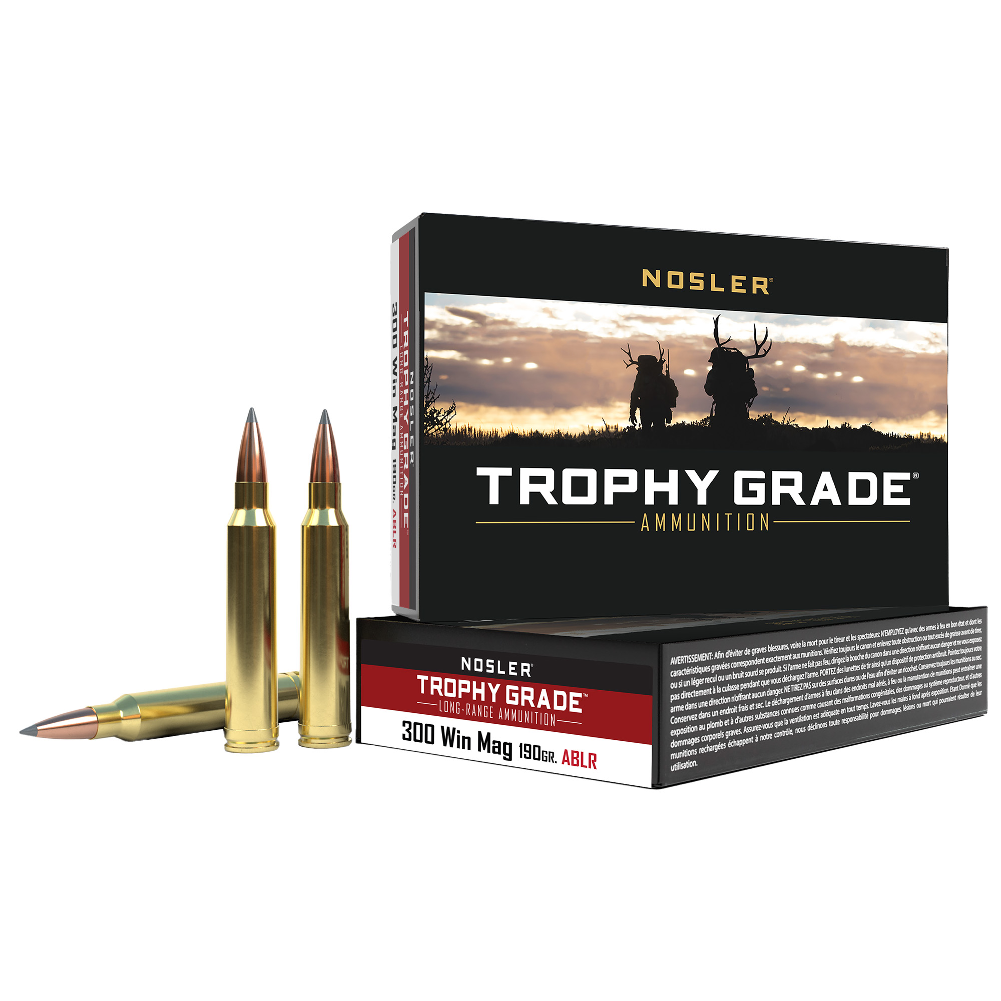 Nosler Tga 300 Win 190 Grain Ablr 20/200 bulk ammo product image
