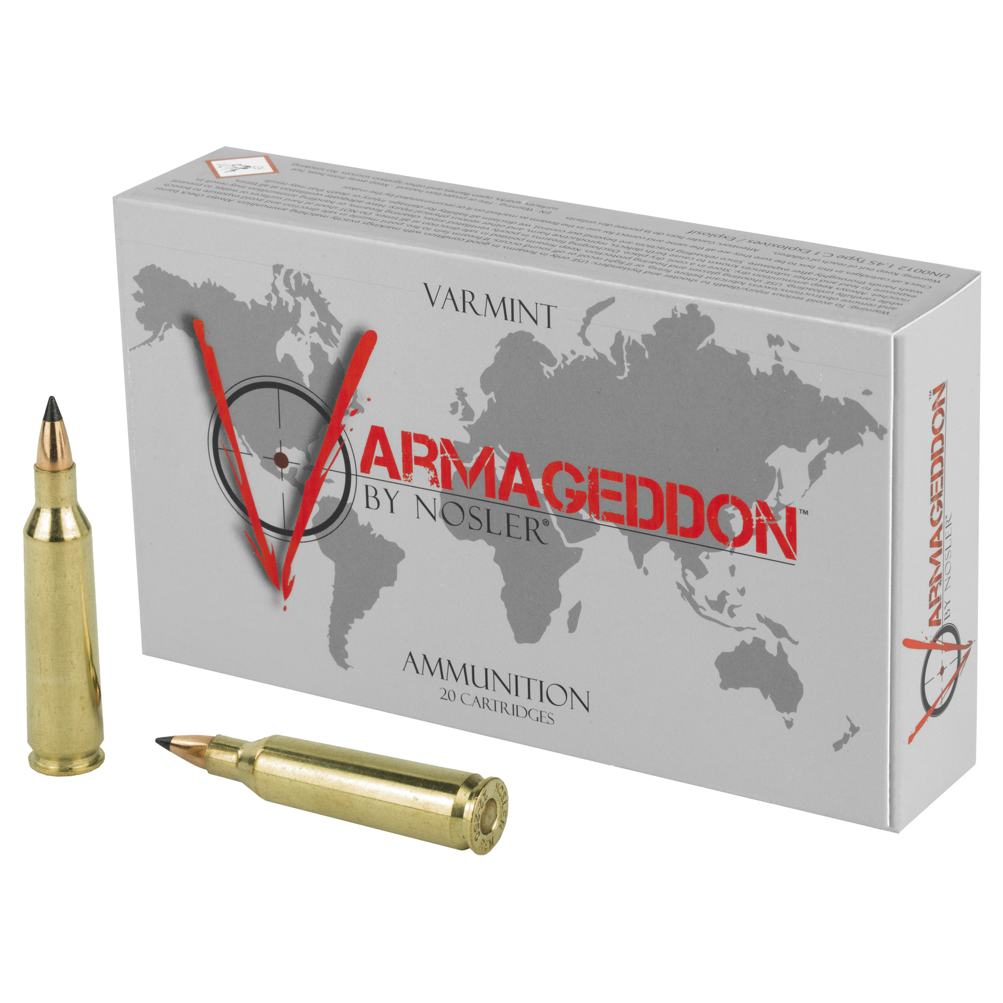 Nosler Vg 22-250 55 Grain FB Tip 20/200 bulk ammo product image