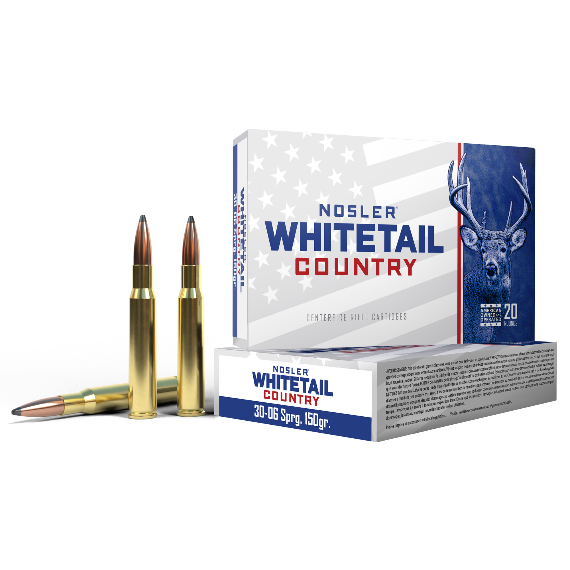 Nosler Wca 30-06 150 Grain Sb SP 20/200 bulk ammo product image