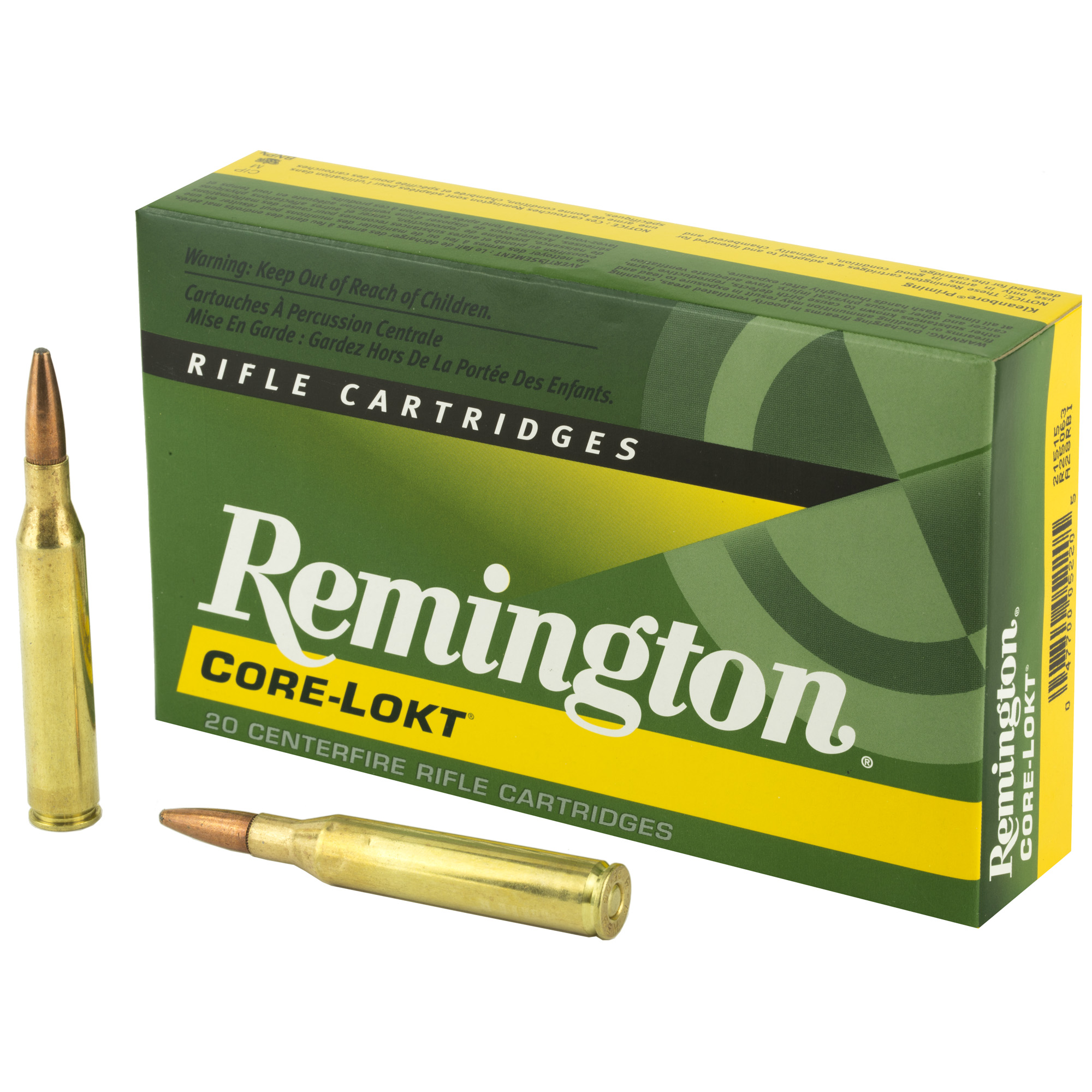 Remington 25-06rem 120 Grain PSP Cl 20/200 bulk ammo product image