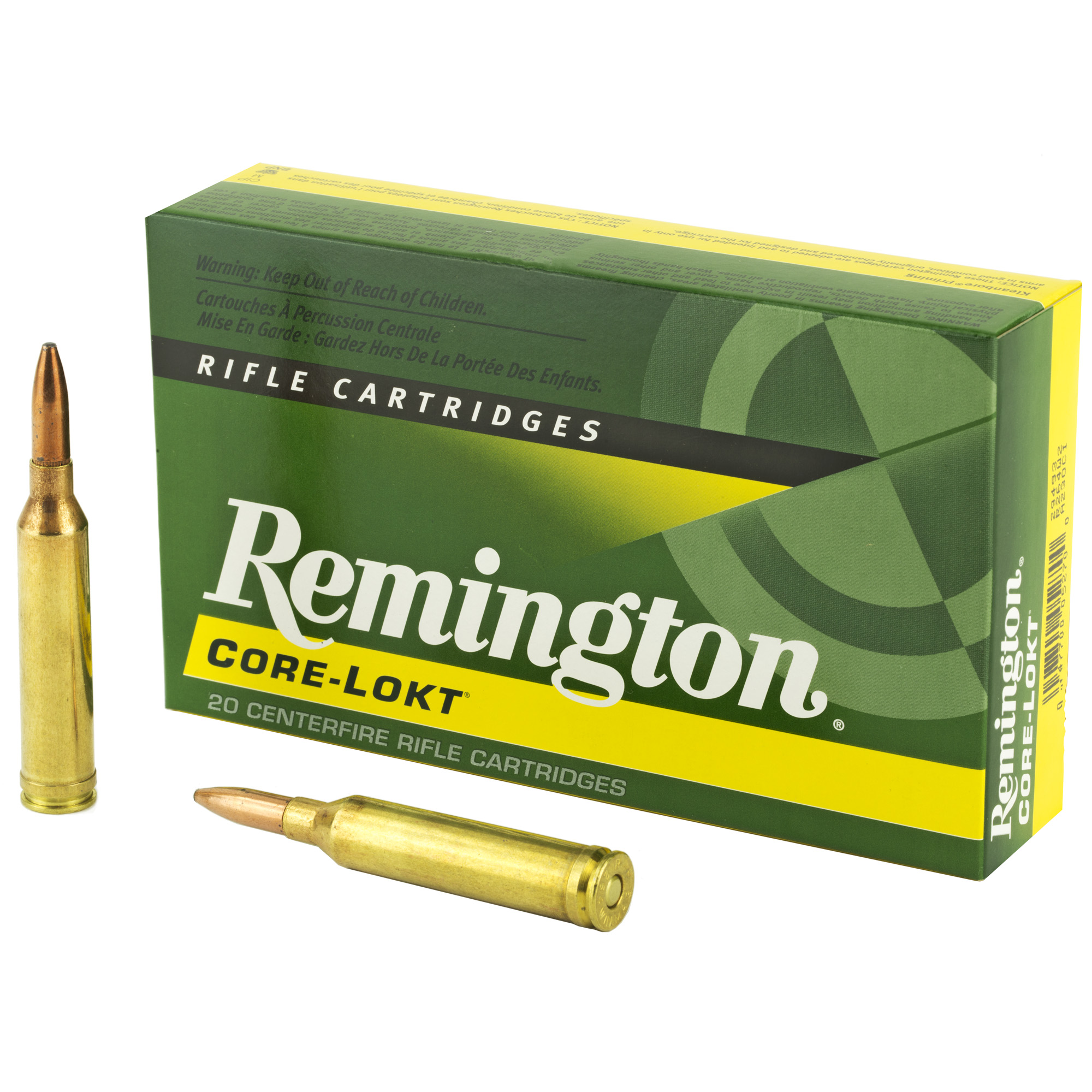 Remington 264win Mag 140 Grain PSP Cl 20/200 bulk ammo product image