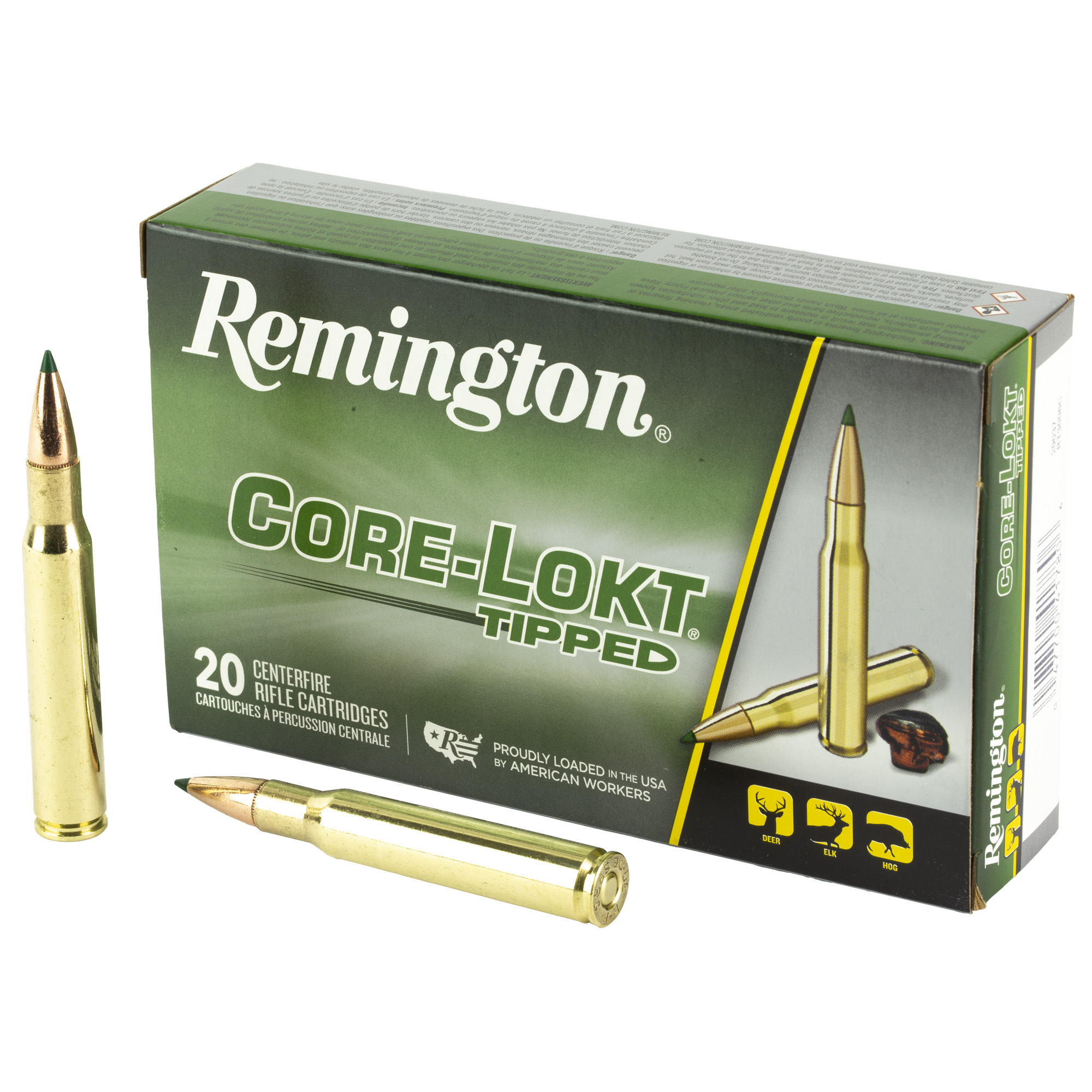 Remington 30-06sprg 180 Grain Cl Tipped 20/200 bulk ammo product image