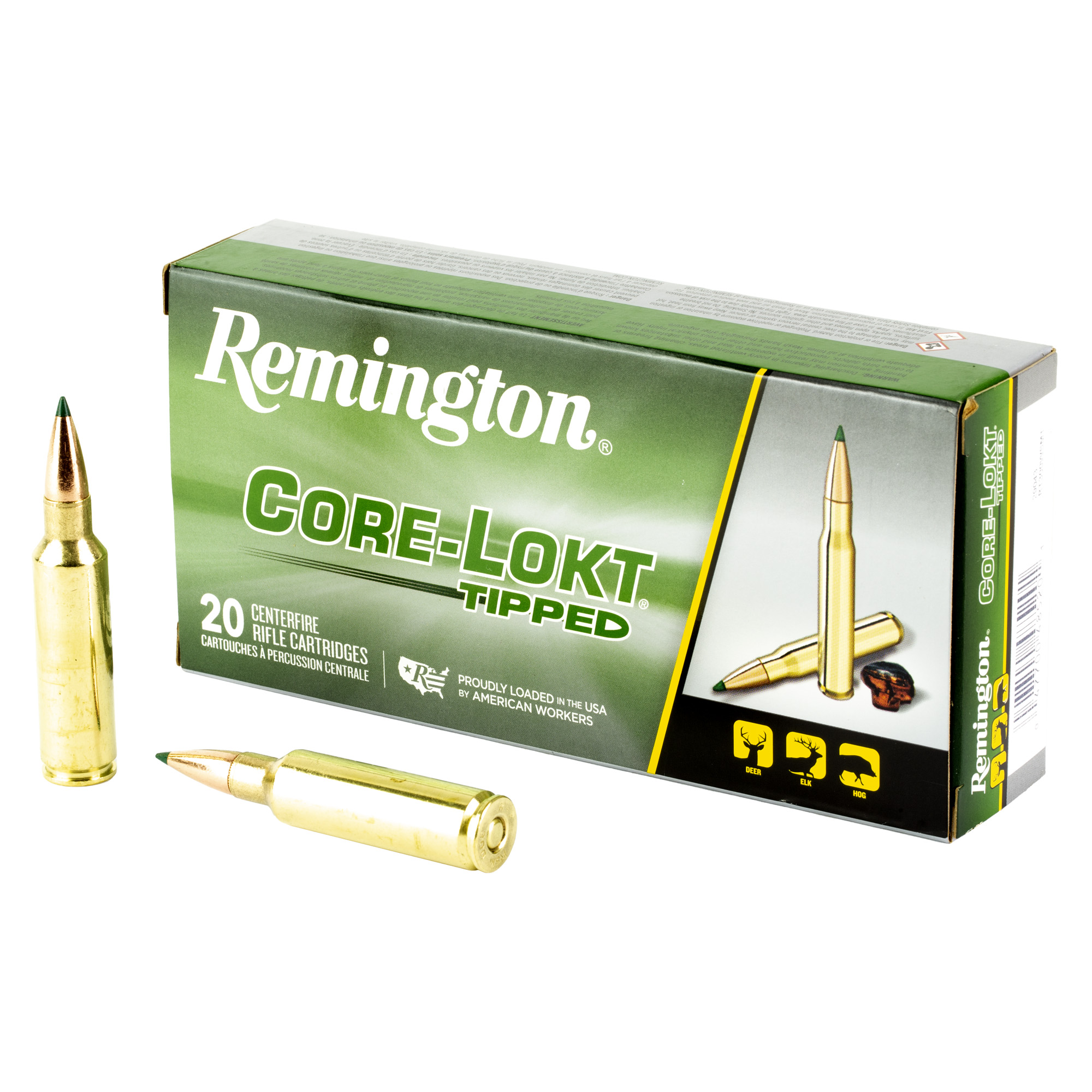 Remington 300 Wsm 150 Grain Clok Tipped 20/200 bulk ammo product image