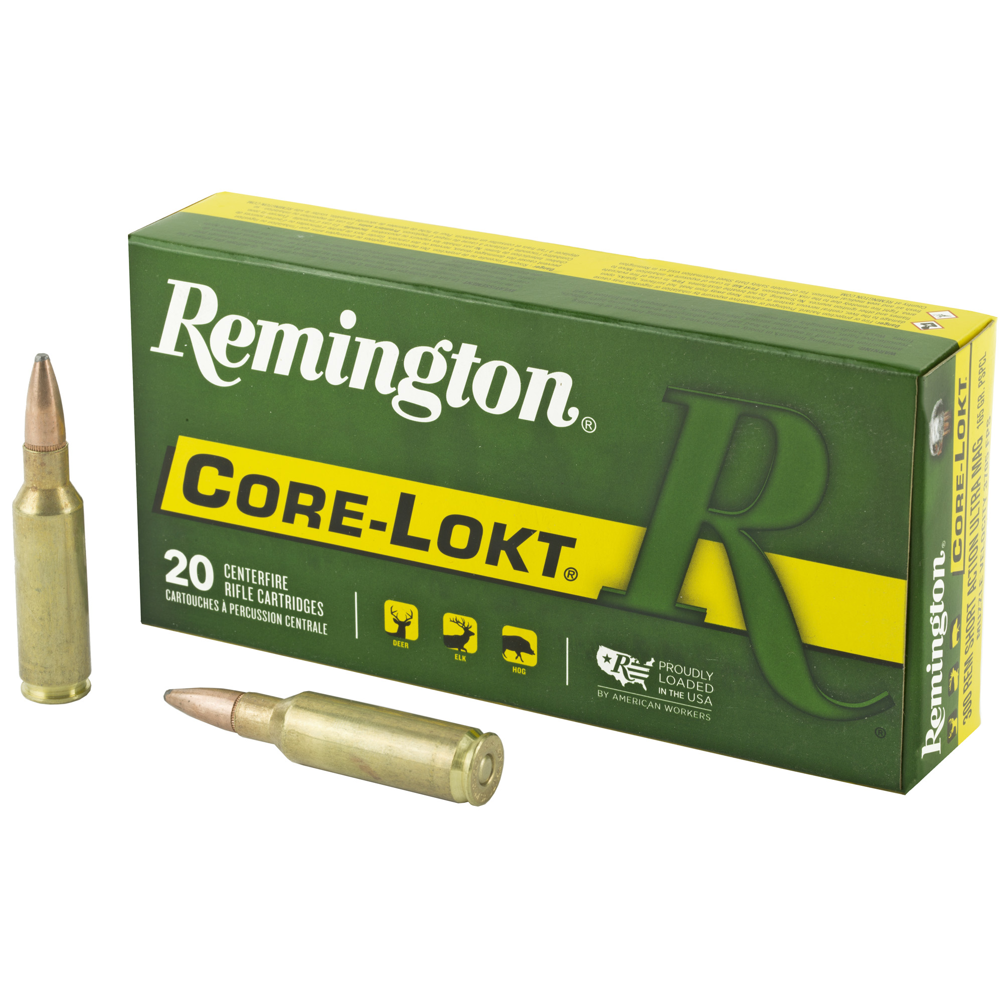 Remington 300rsaum 165 Grain PSP Cl 20/200 bulk ammo product image
