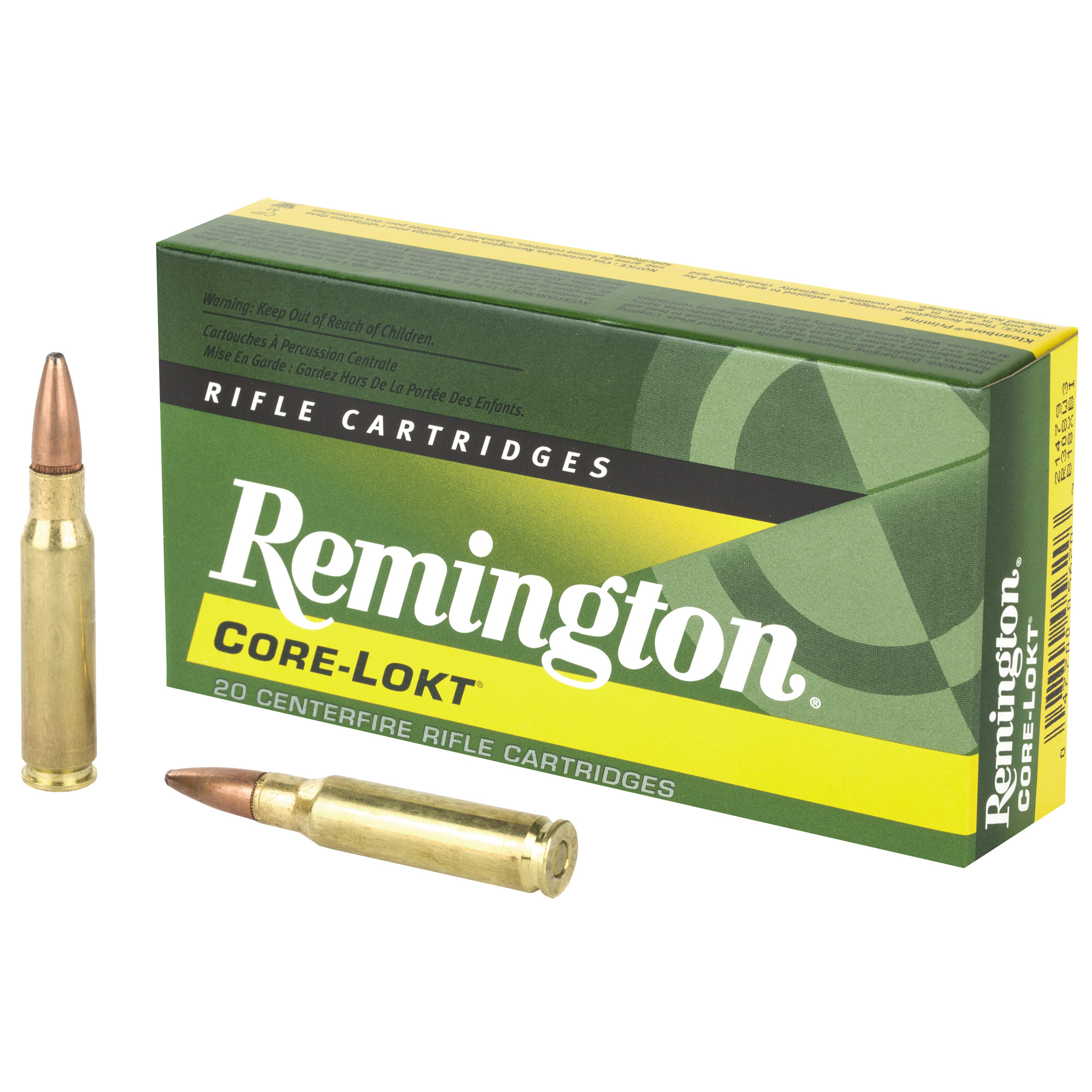 Remington 308win 180 Grain PSP Cl 20/200 bulk ammo product image