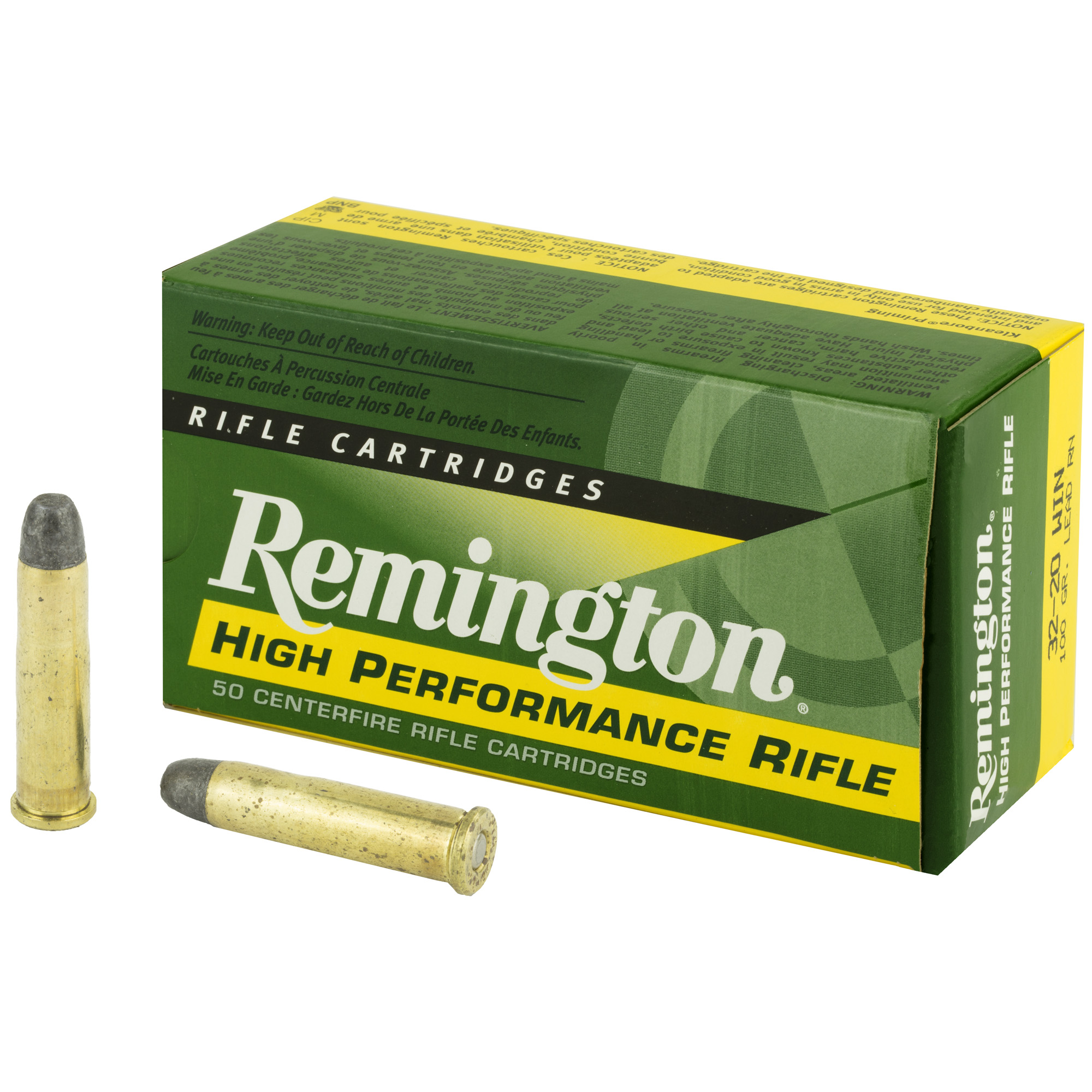 Remington 32-20win 100 Grain Ld 50/500 bulk ammo product image