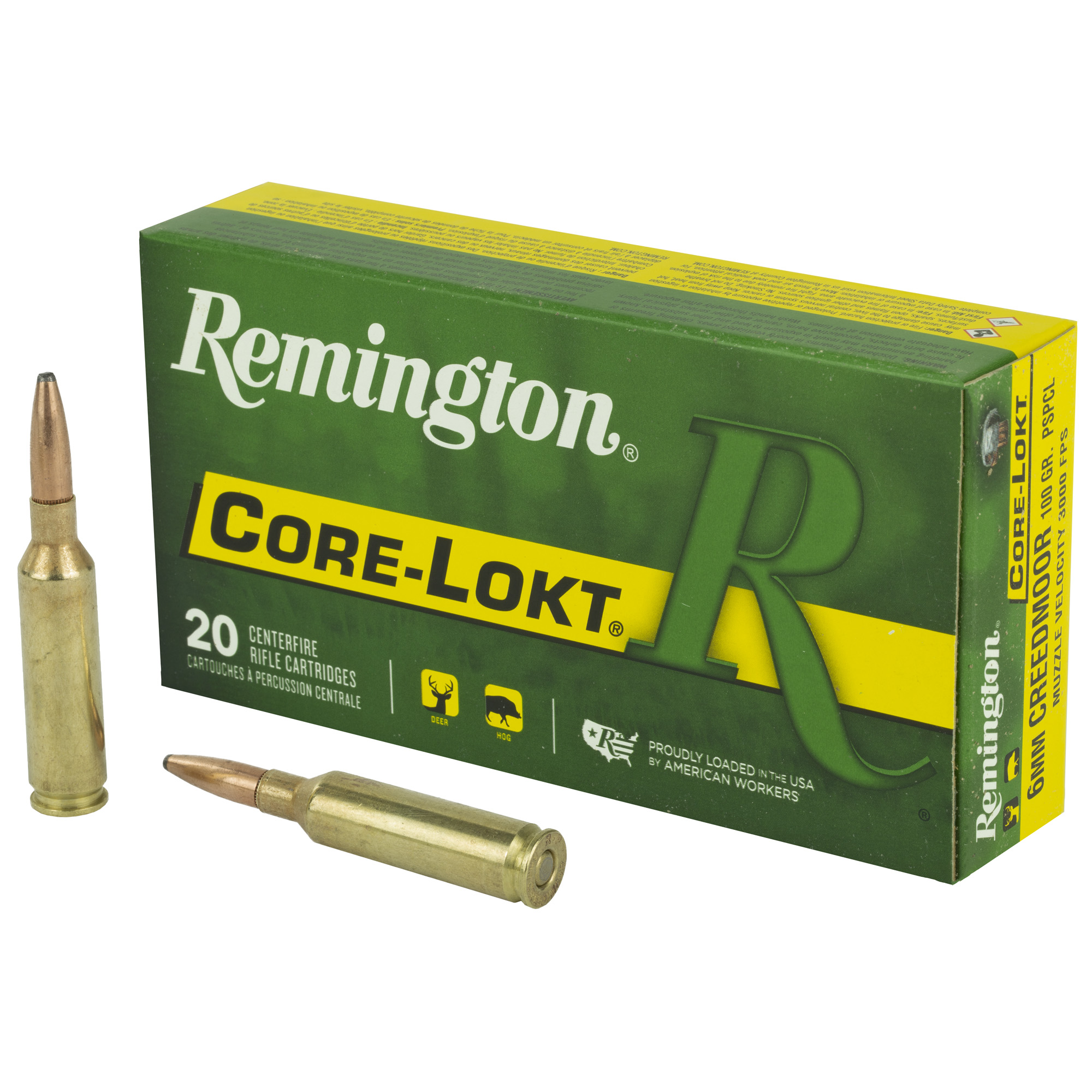 Remington 6mm 100 Grain Cm Cl 20/200 bulk ammo product image