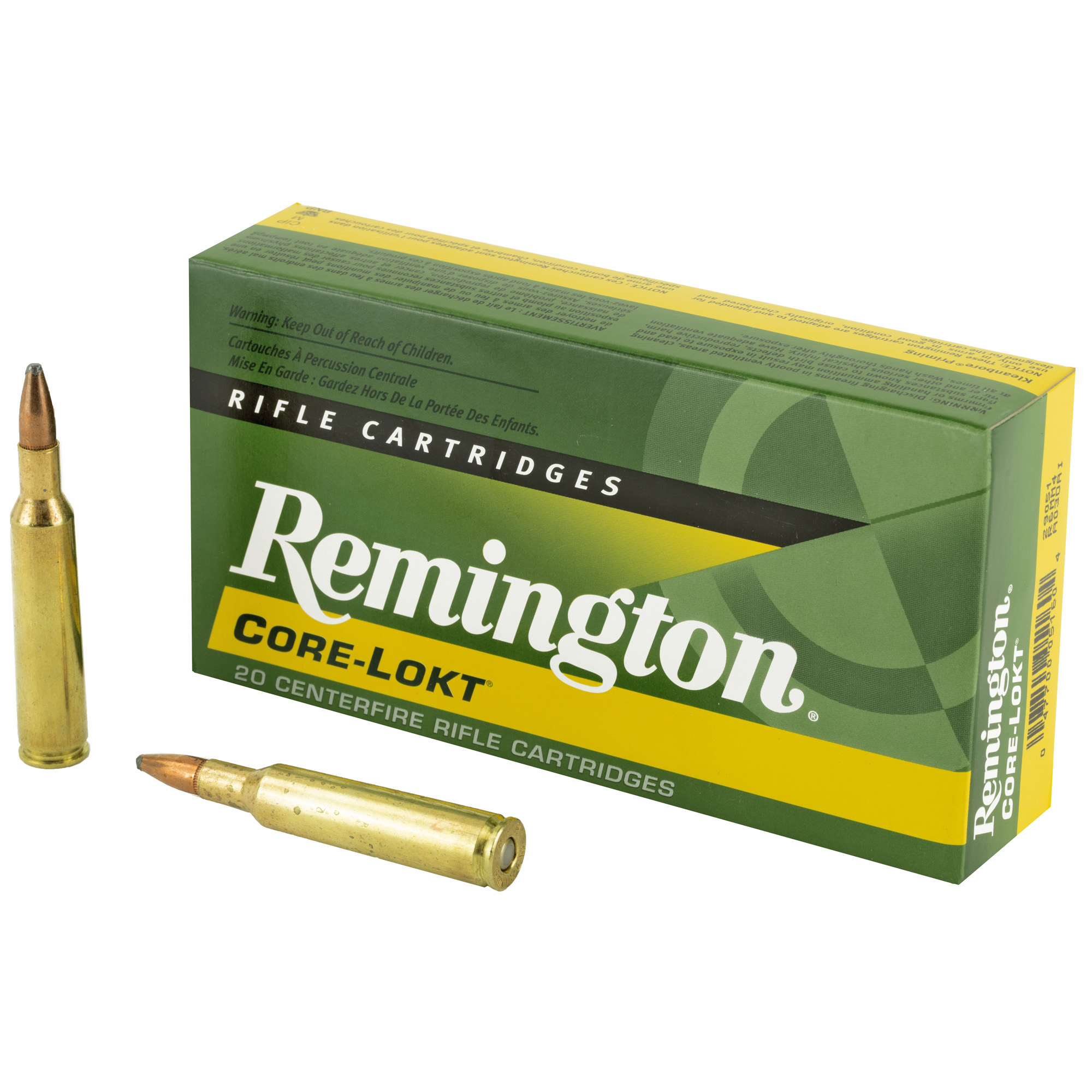 Remington 6mm Rem 100 Grain PSP Cl 20/200 bulk ammo product image
