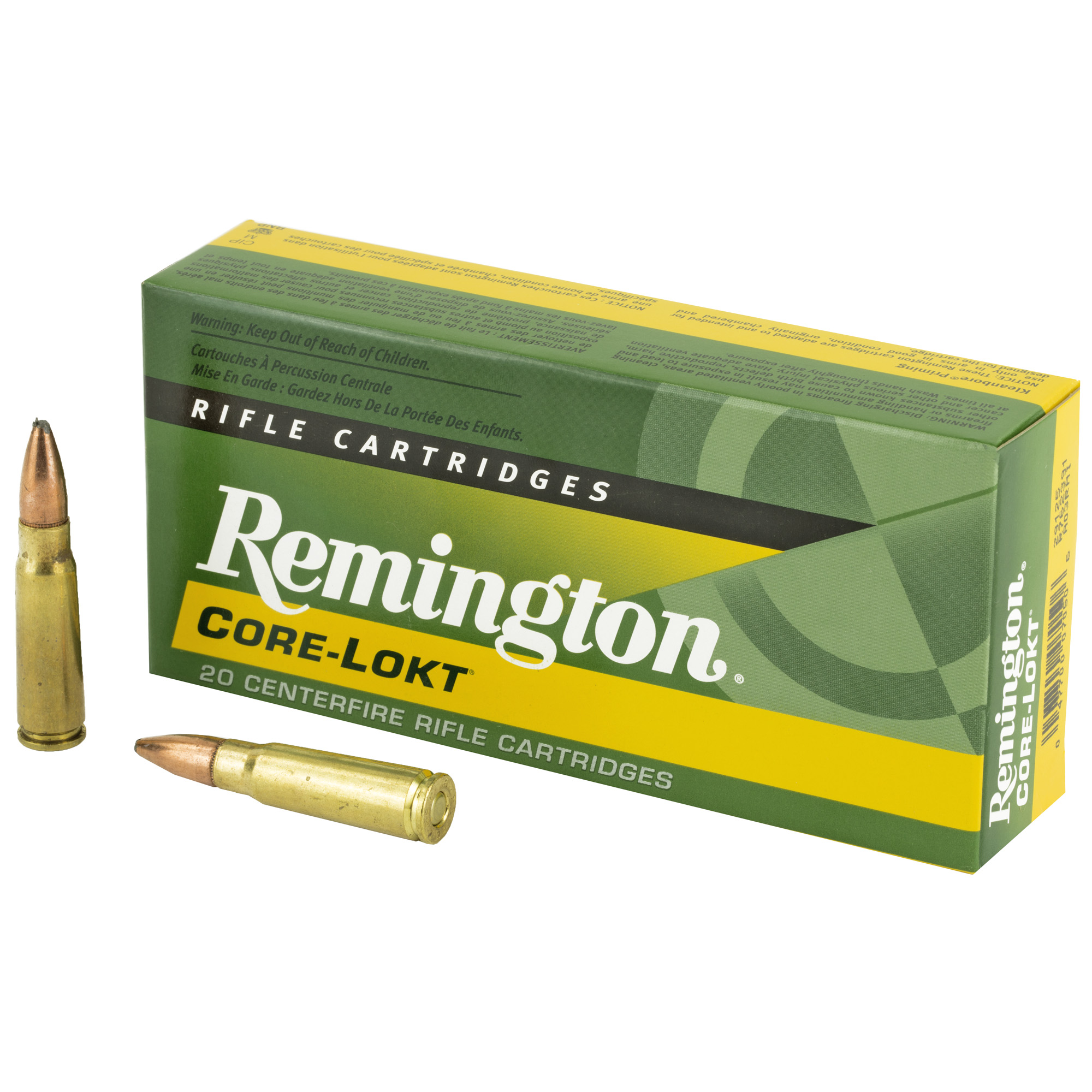 Remington 7.62×39 125 Grain PSP 20/200 bulk ammo product image