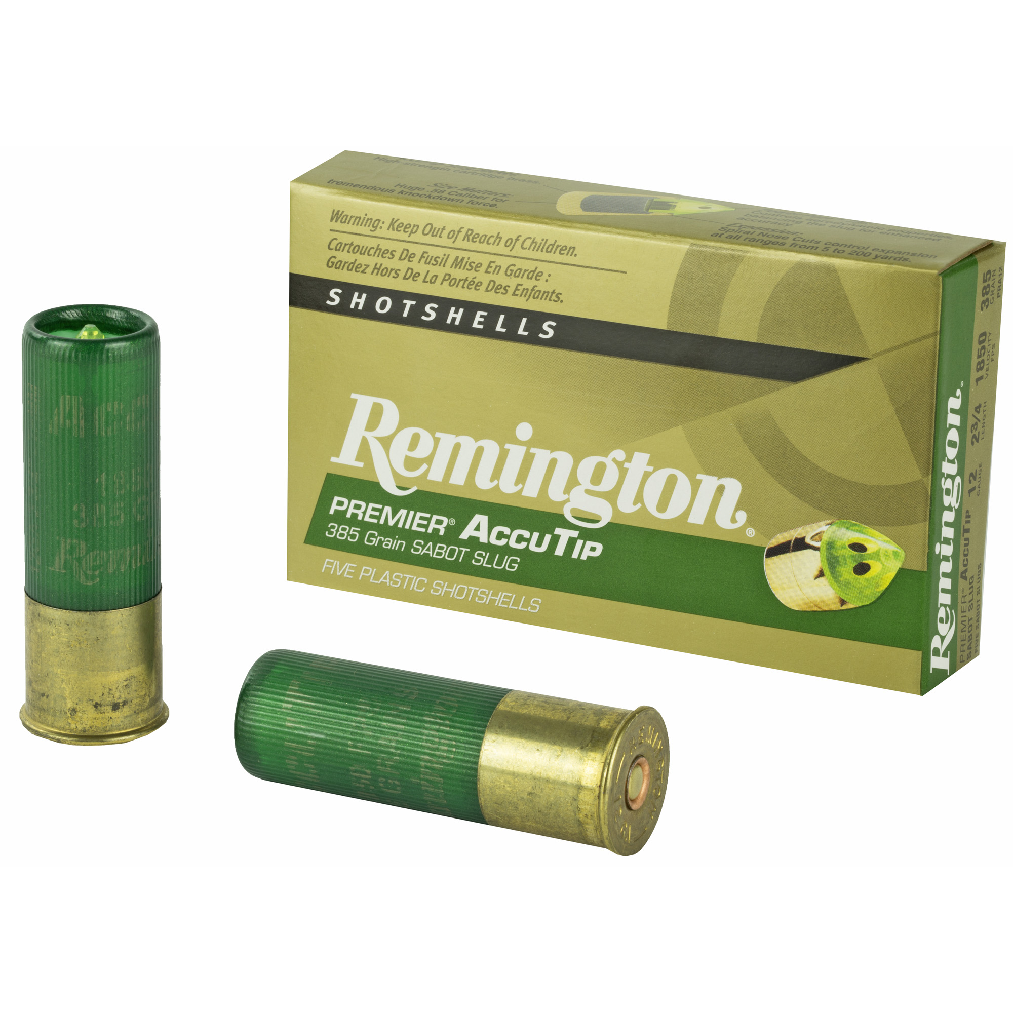 Remington Accu 12 Gauge 2.75″ 385 Grain Sabot 5/100 bulk ammo product image