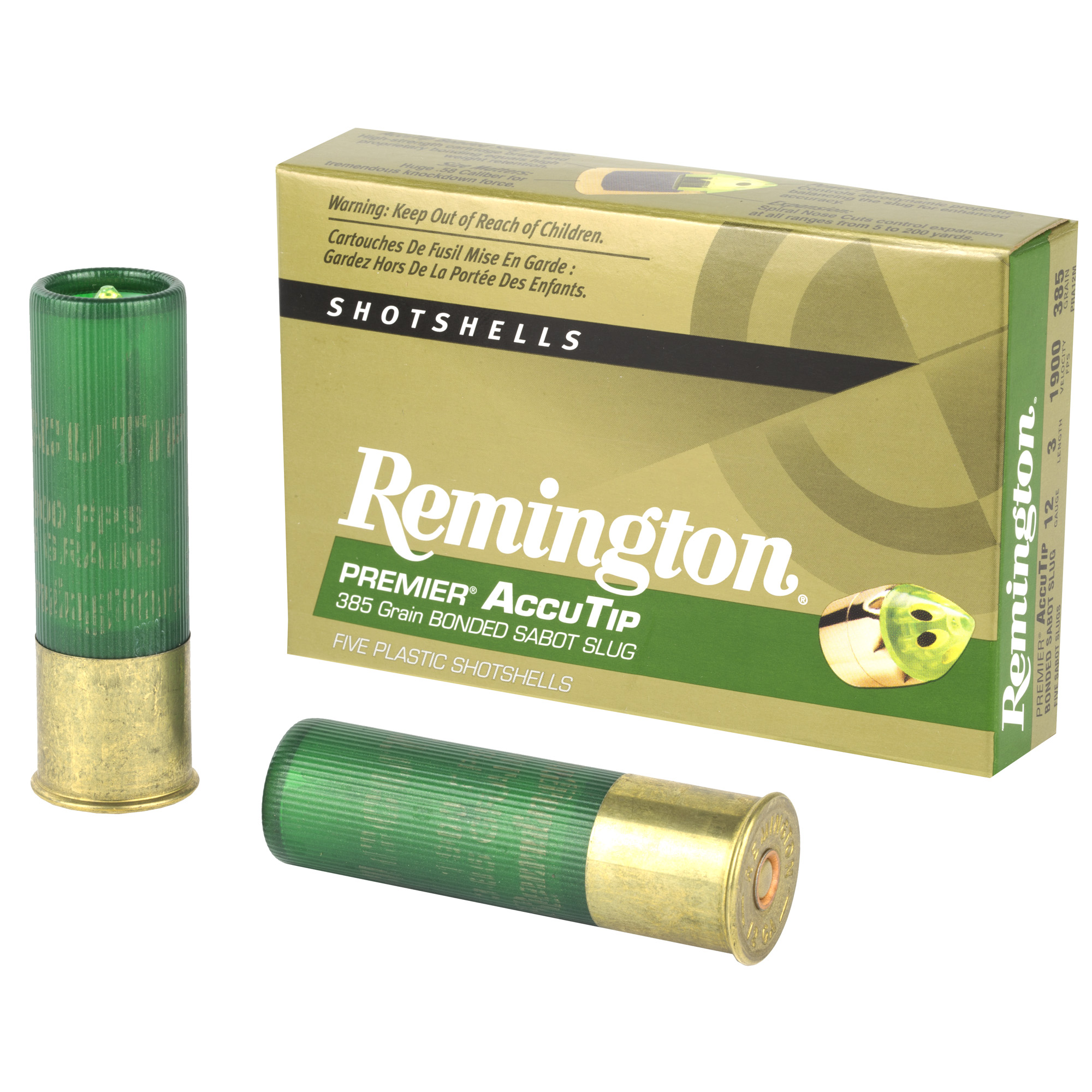 Remington Accu 12 Gauge 3″ 385 Grain Sabot 5/100 bulk ammo product image