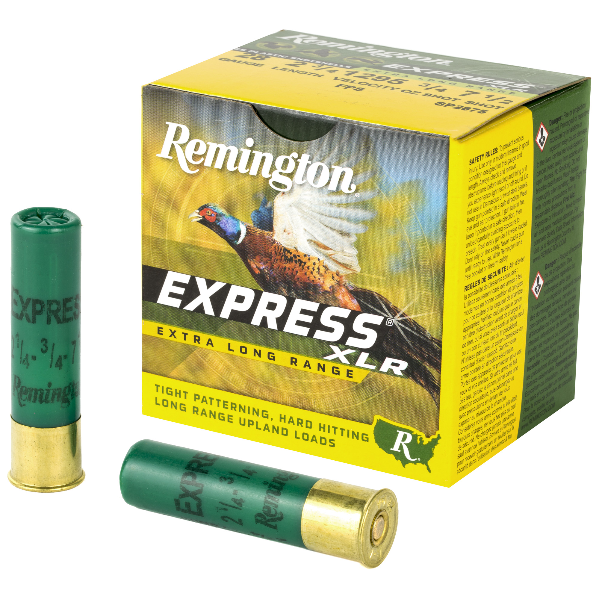 Remington Exp LR 28 Gauge 2.75″ # 7.5 25/250 bulk ammo product image