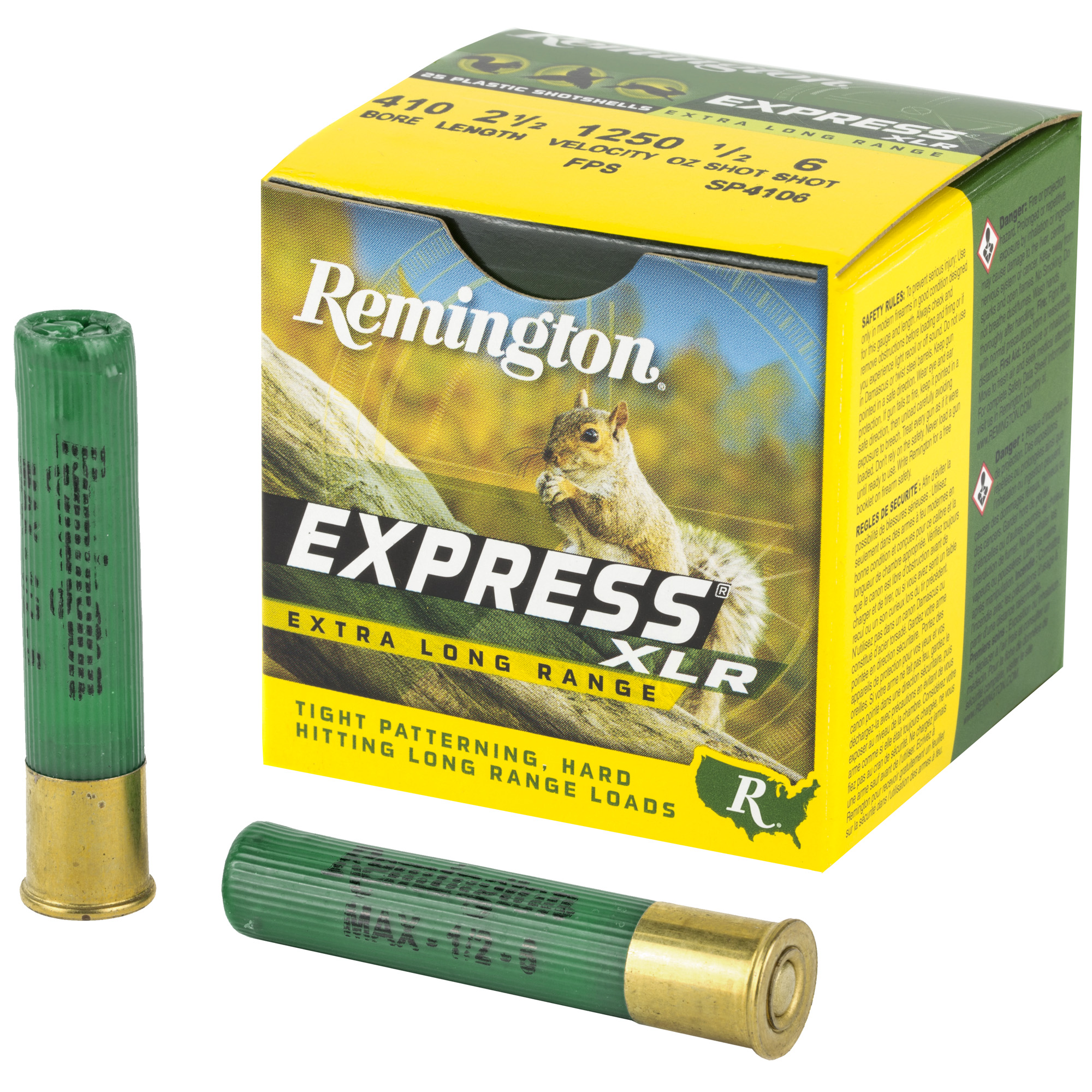 Remington Exp LR 410 2.5″ # 6 25/250 bulk ammo product image