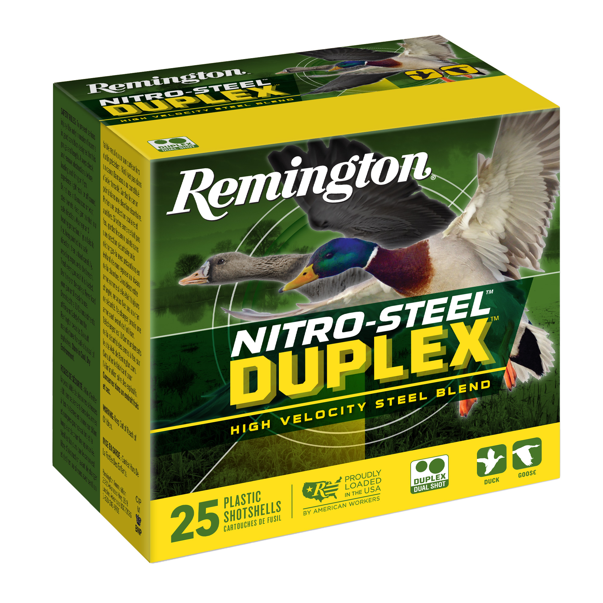 Remington Nitro Stl Dplx 12 Gauge 3″ #2/#6 Shot bulk ammo product image