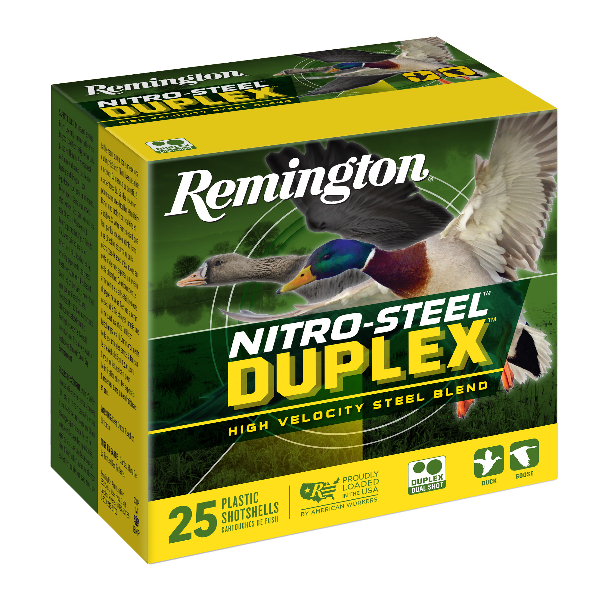Remington Nitro Stl Dplx 12 Gauge 3″ Bb/#2 bulk ammo product image