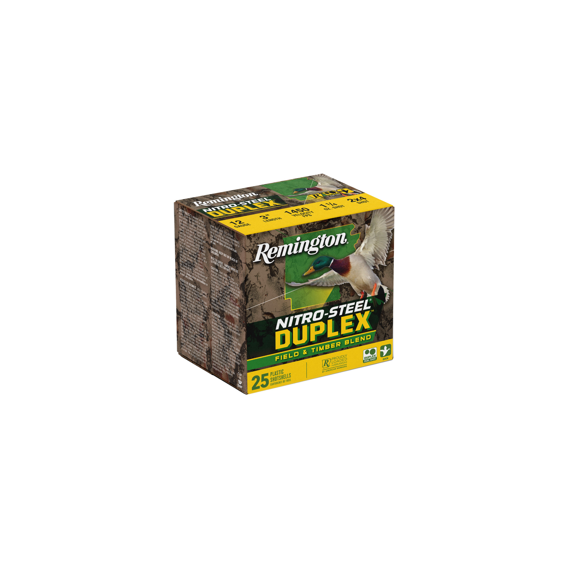 Remington Ntro Stl Dplx 12 Gauge #2/4 25/250 bulk ammo product image