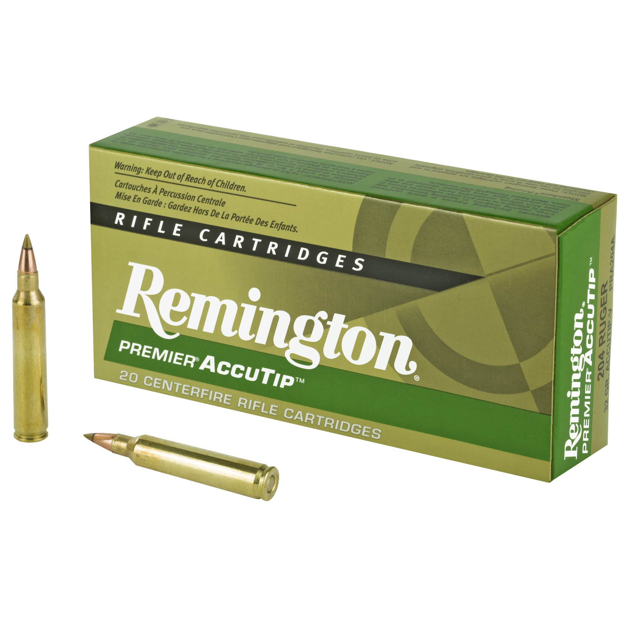 Remington Prmr Accu 204rug 32 Grain 20/200 bulk ammo product image