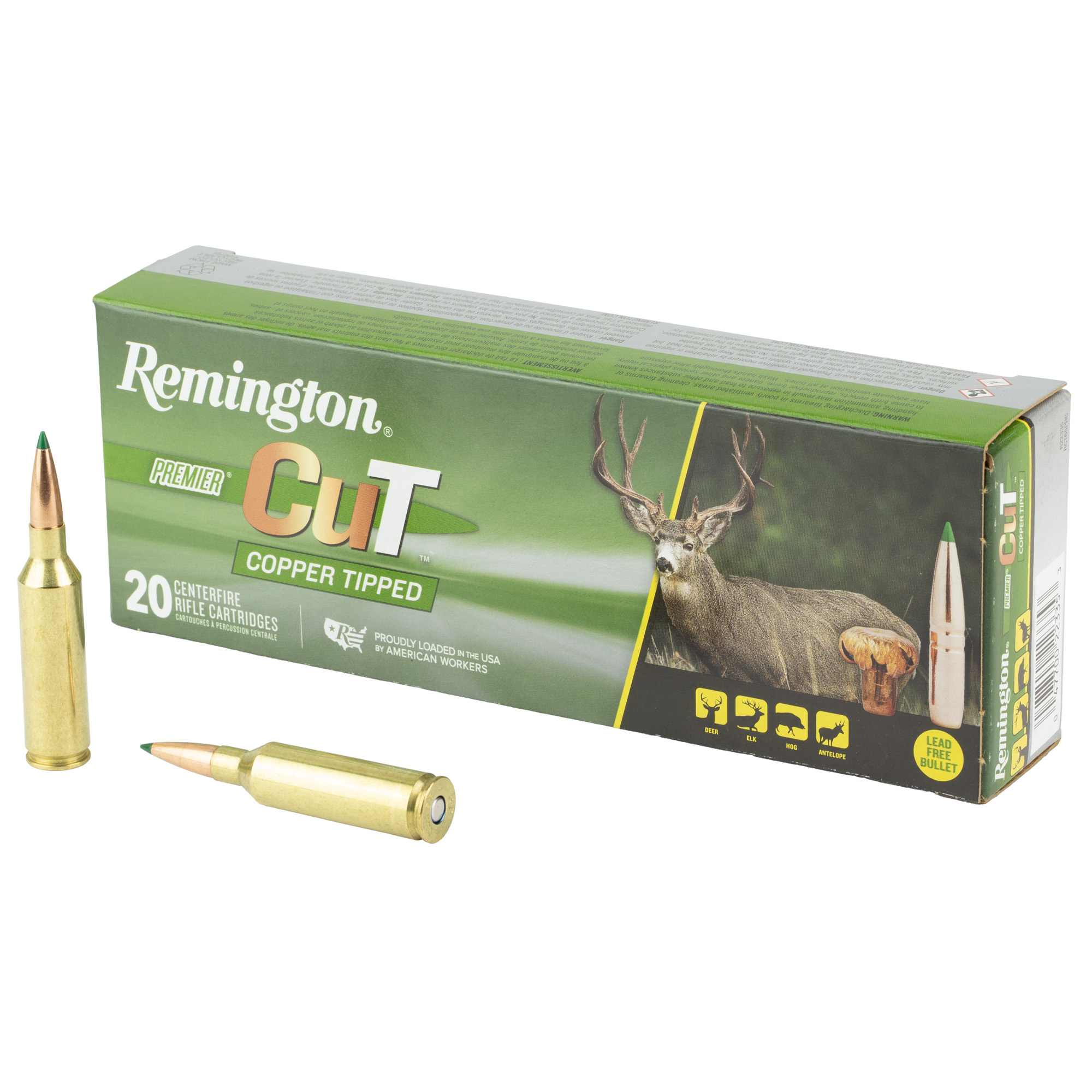 Remington Prmrcut Cpr 6.5 PRC 130 Grain 20/200 bulk ammo product image