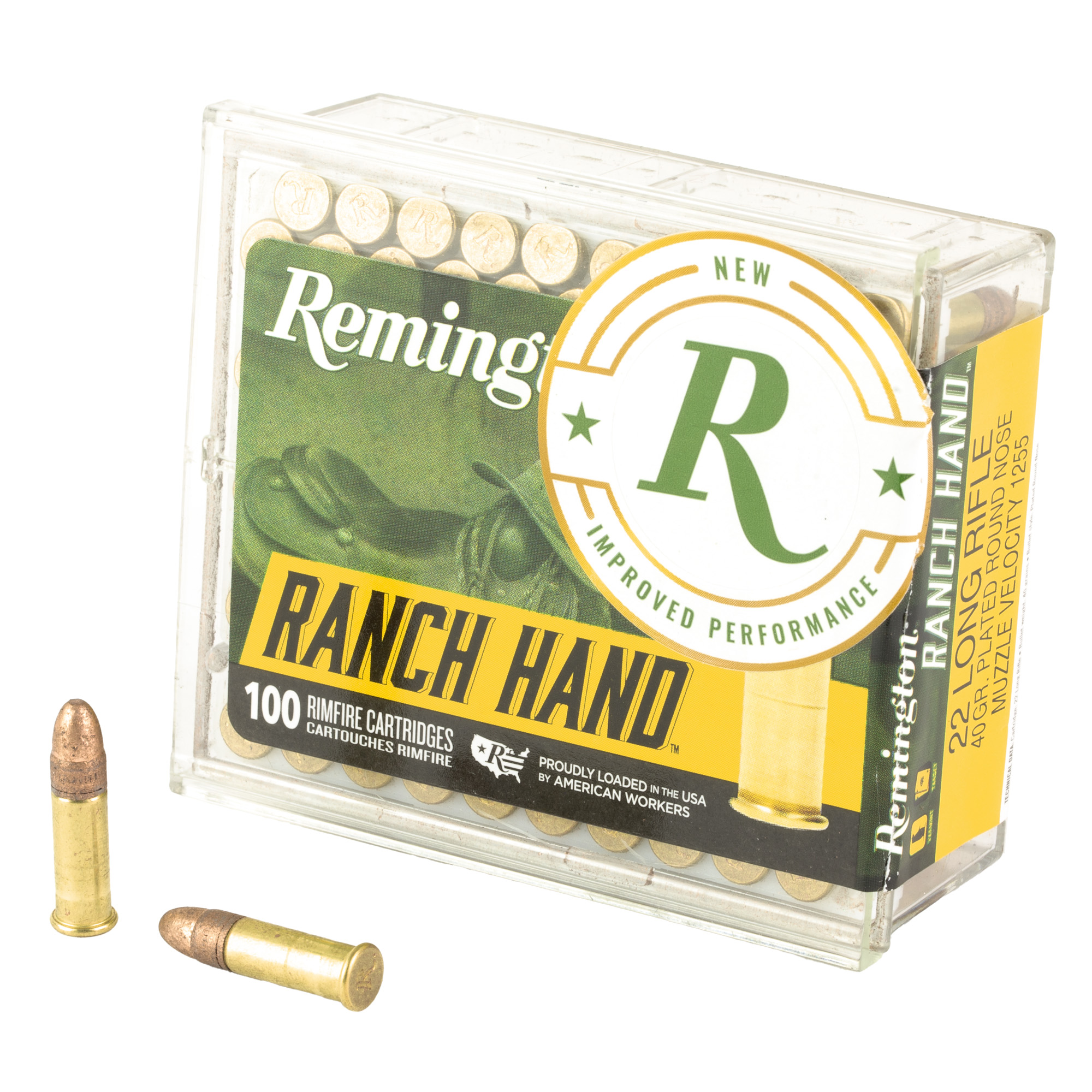Remington Ranch Hnd 22 LR 40 Grain Prn 100/5000 bulk ammo product image
